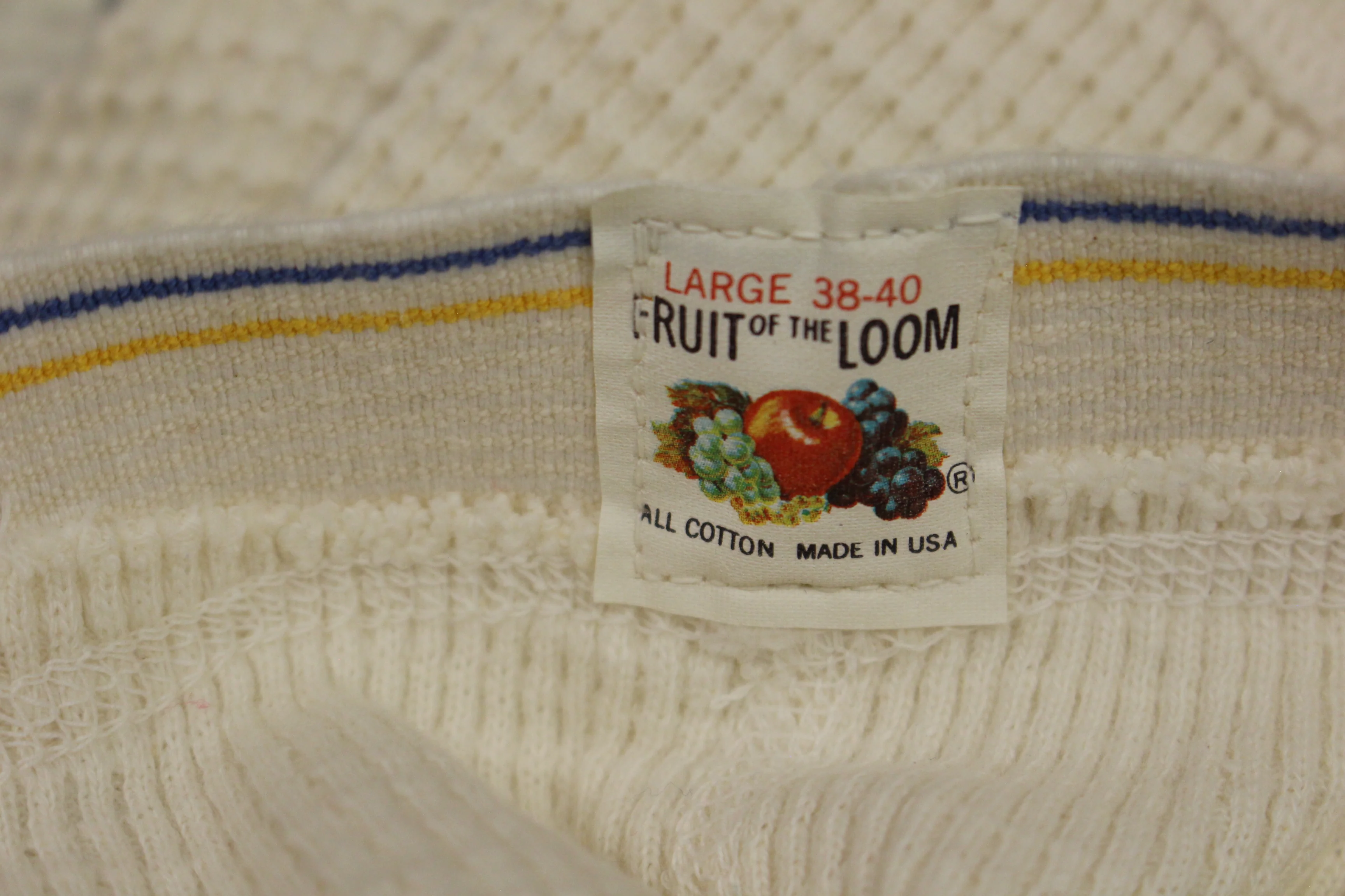 Fruit of the Loom Long John Pants - Lg 38-40 - Used - Image 2
