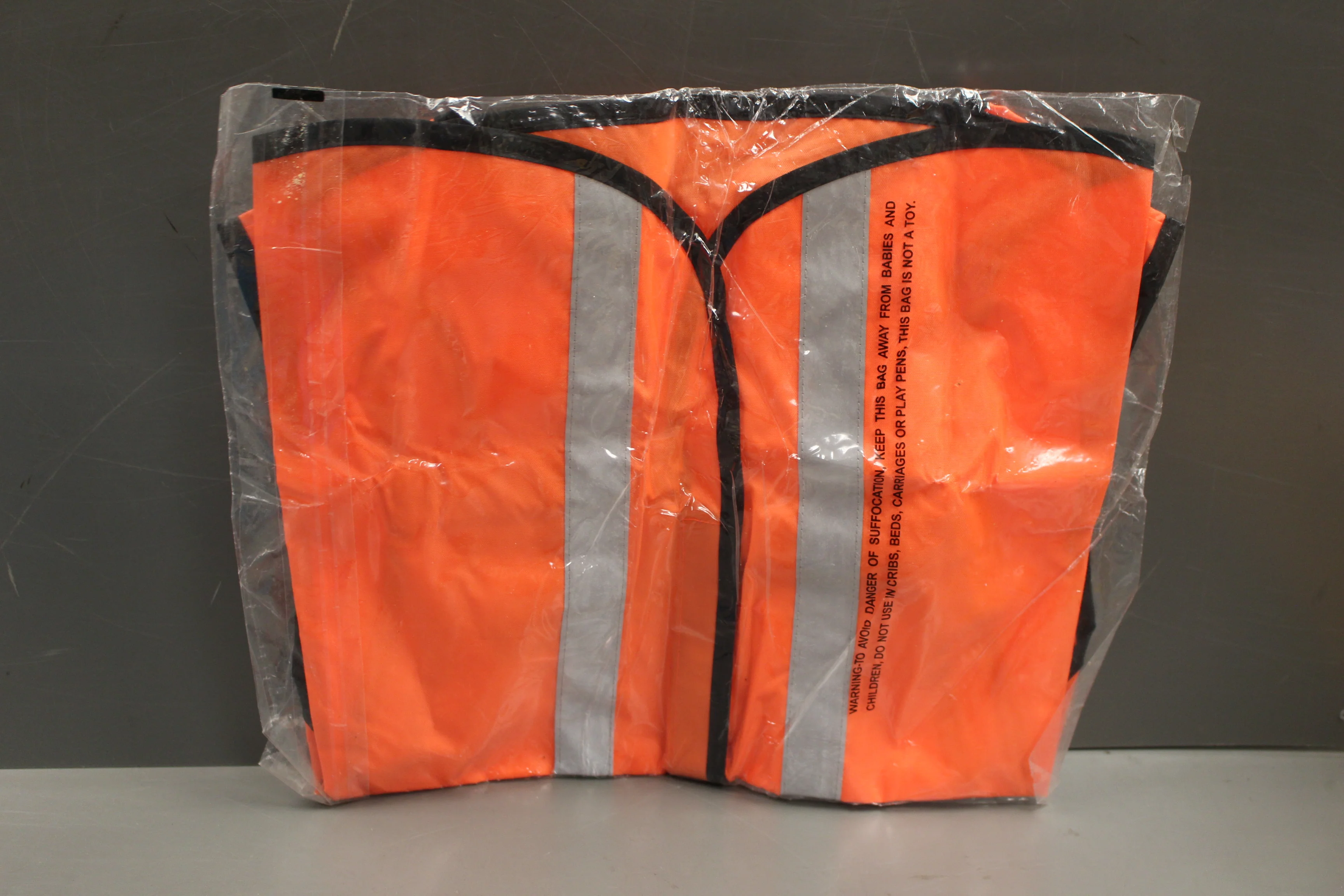 Galls High Visibility Traffic Vest, Orange, Regular Plain, New - Image 6