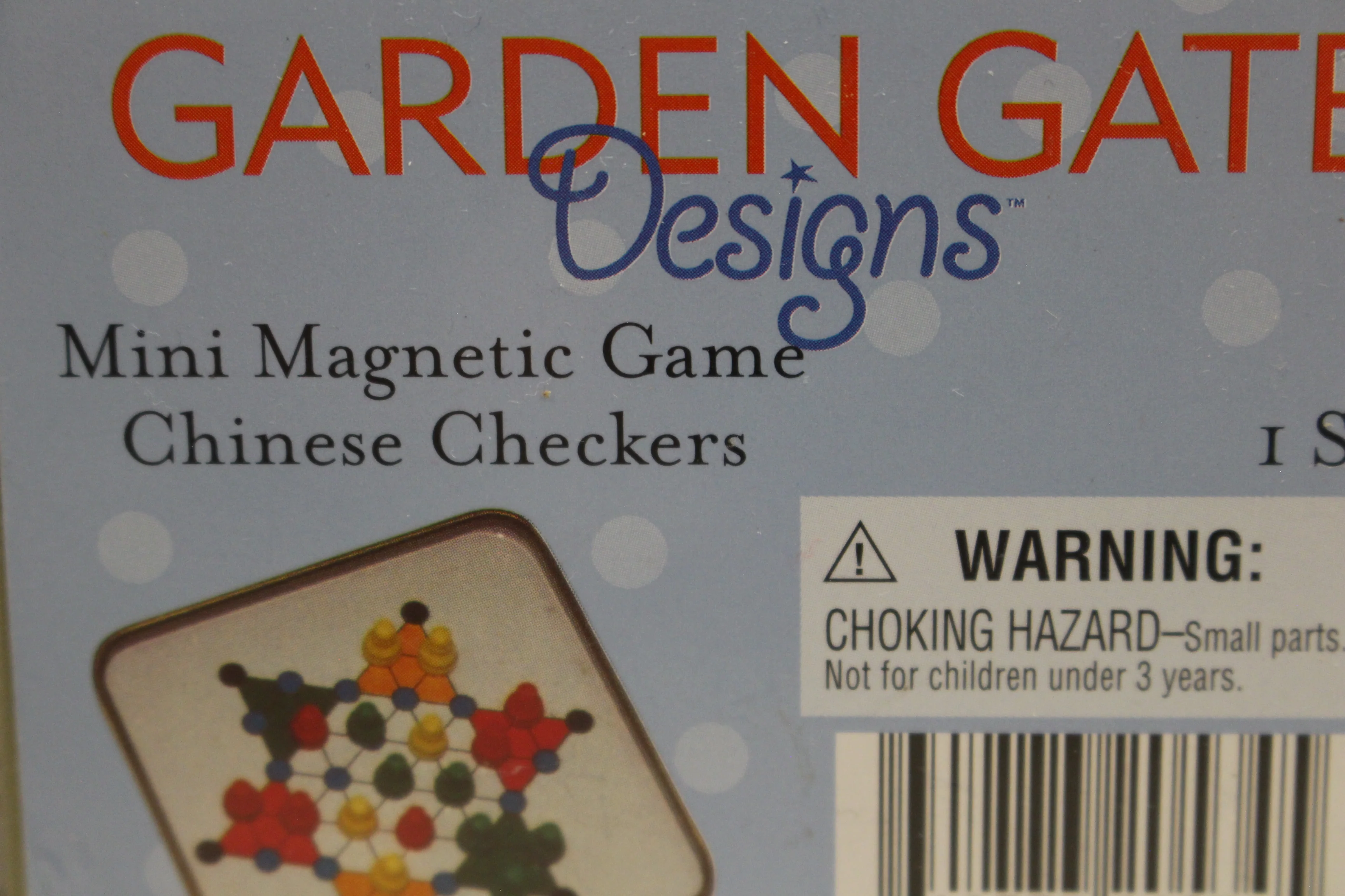 Garden Gate Mini Magnetic Chinese Checkers - New - Image 4