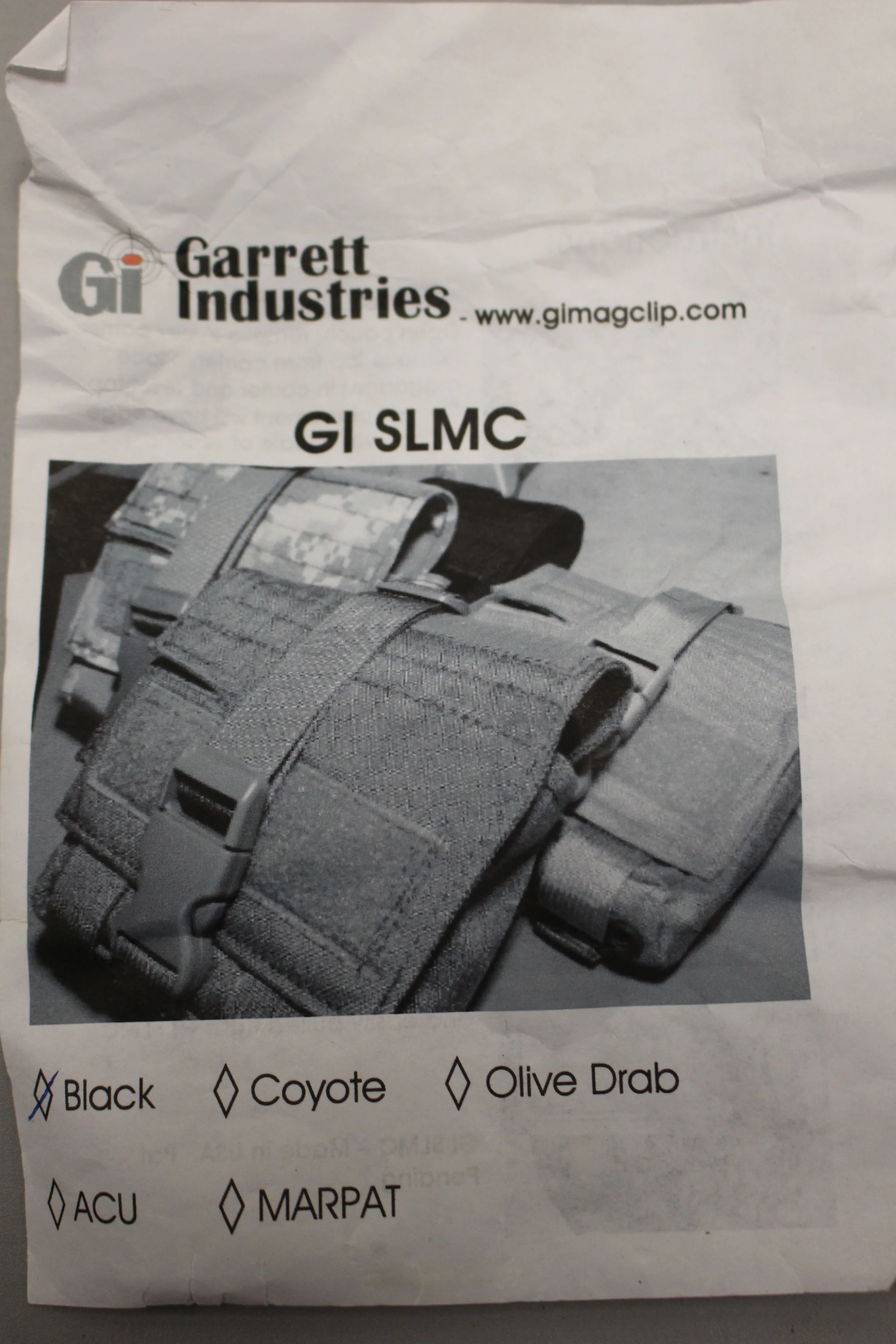 Garrett Industries GI SLMC Spring Loaded Pistol Magazine Carrier Pouch - New - Image 8