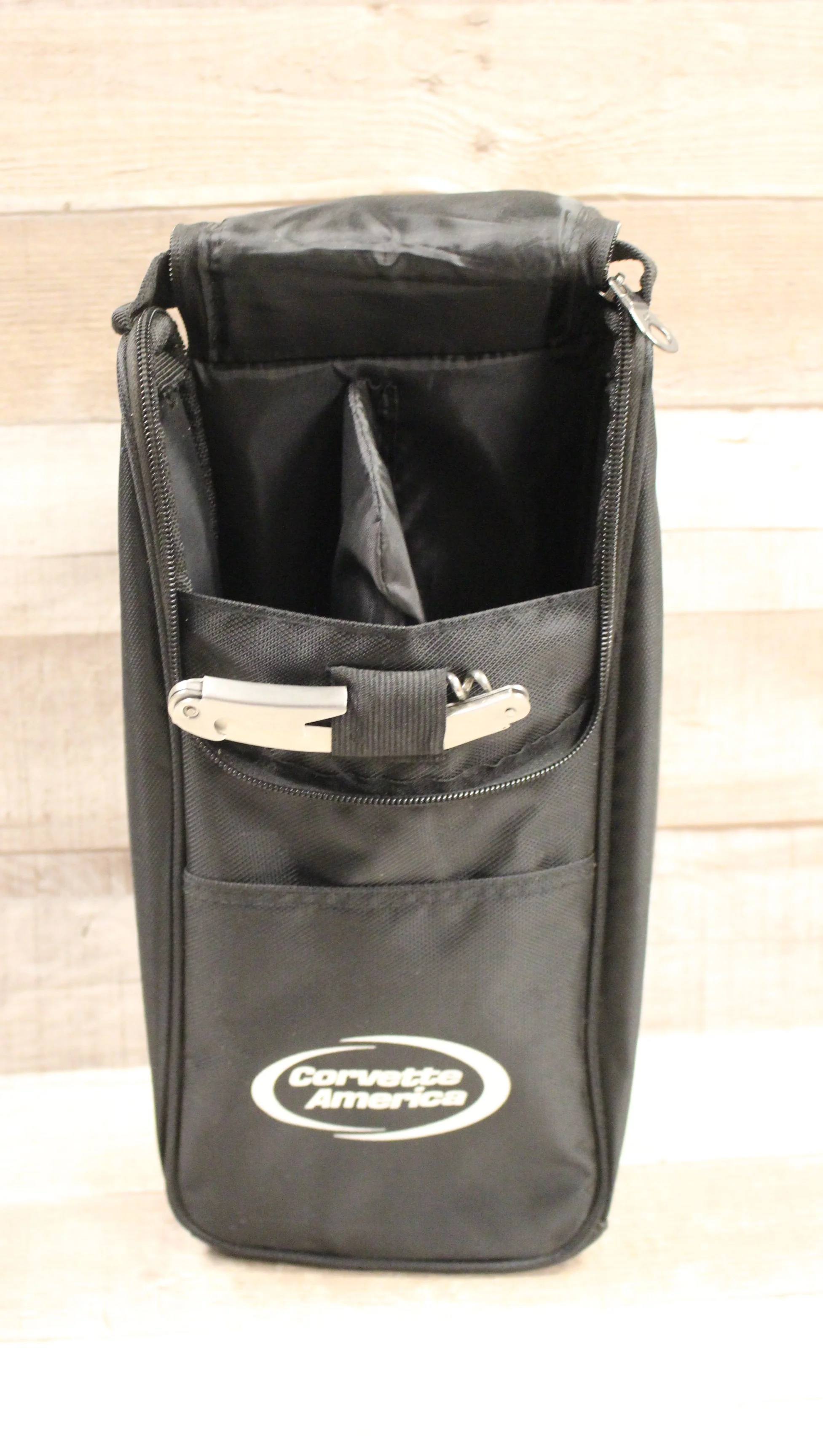 Gemline Black Insulated 2 Bottles Wine Cooler - Corvette America - Used - Image 3