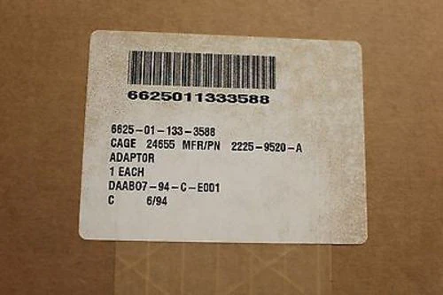 AN/MSM-105 System GENRAD Adaptor Assembly - 2225-9520-A - 6625-01-133-3588 - New - Image 7