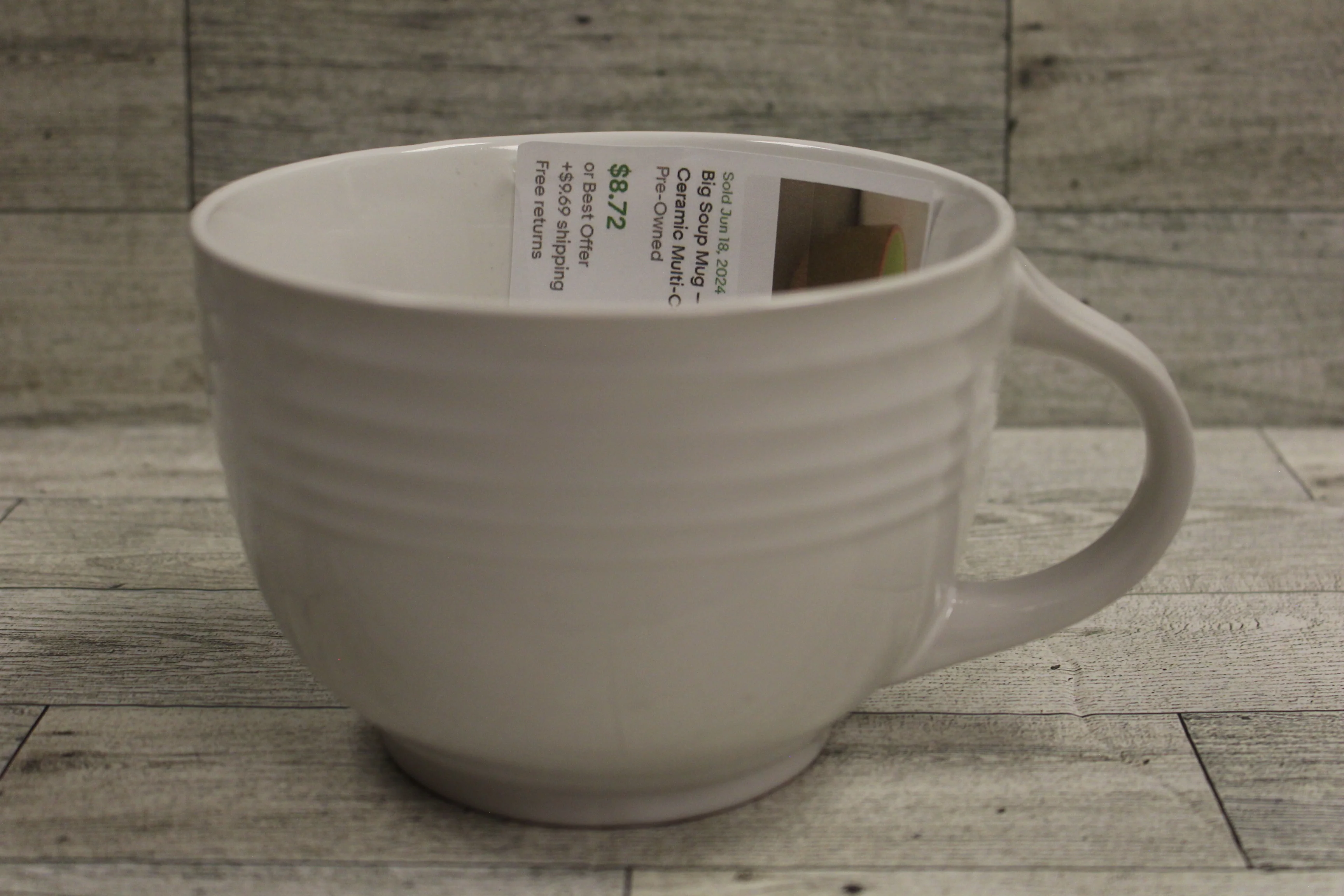 Gibson Home Big Soup Ceramic Mug - Used - Image 5