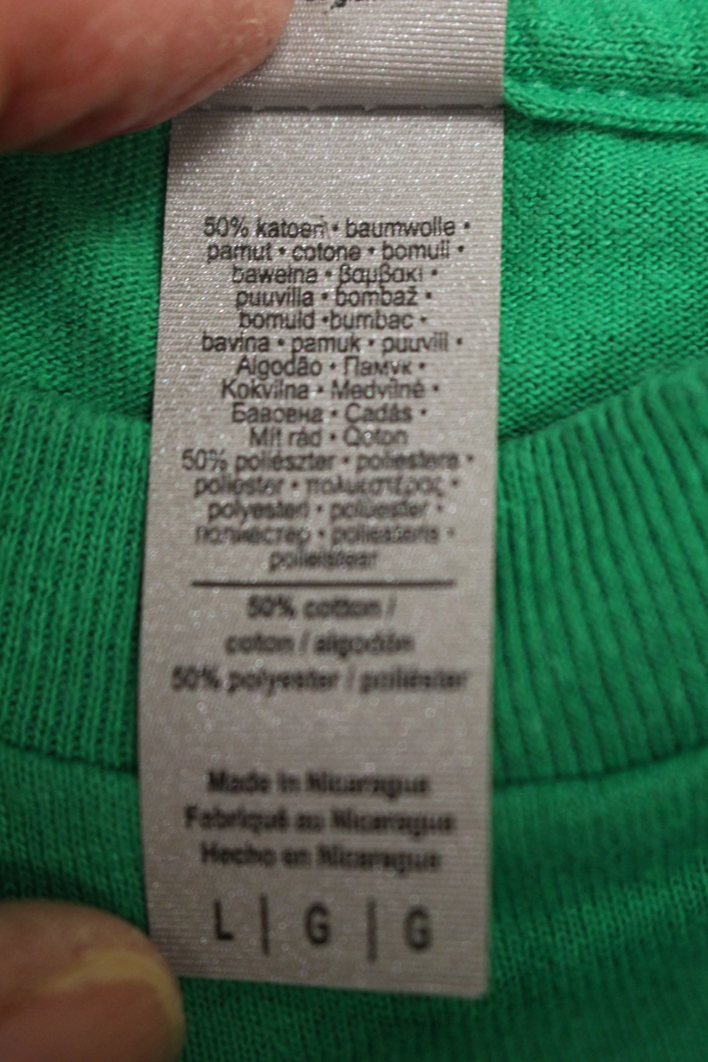 Gildan Ireland Short Sleeve T-Shirt - Green - Large - Used - Image 6