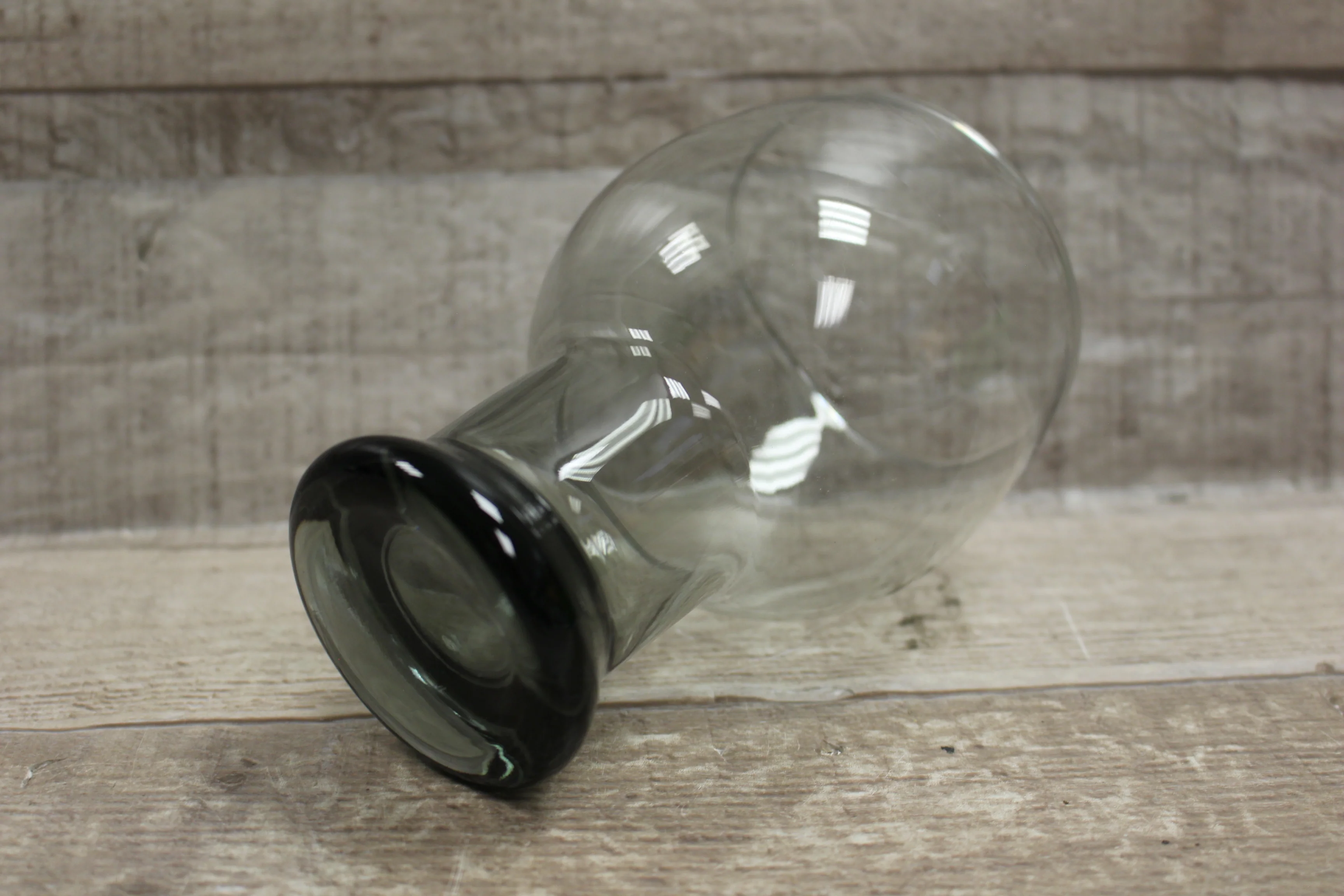 Glass Round Thistle Drinking Glass Cup Mug -Used - Image 2