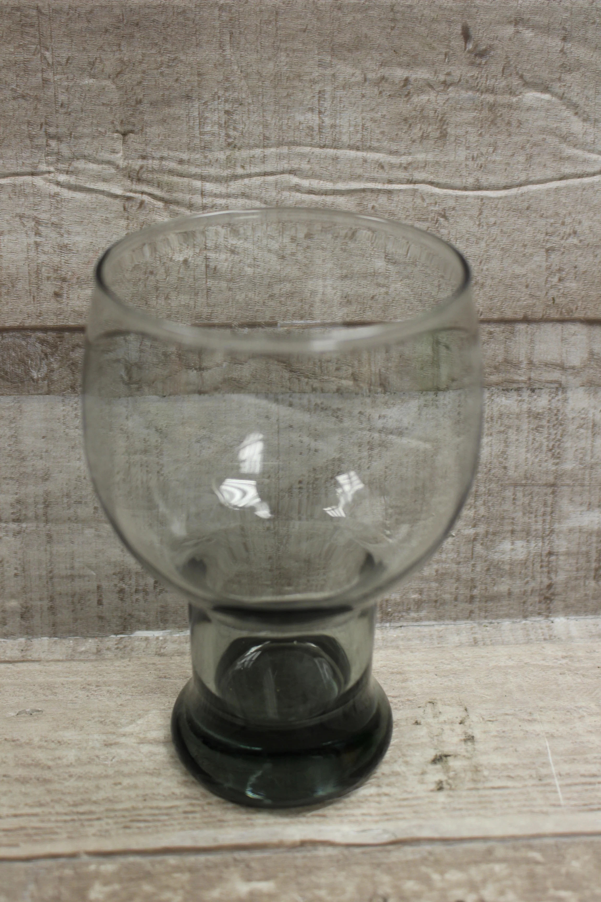 Glass Round Thistle Drinking Glass Cup Mug -Used - Image 3