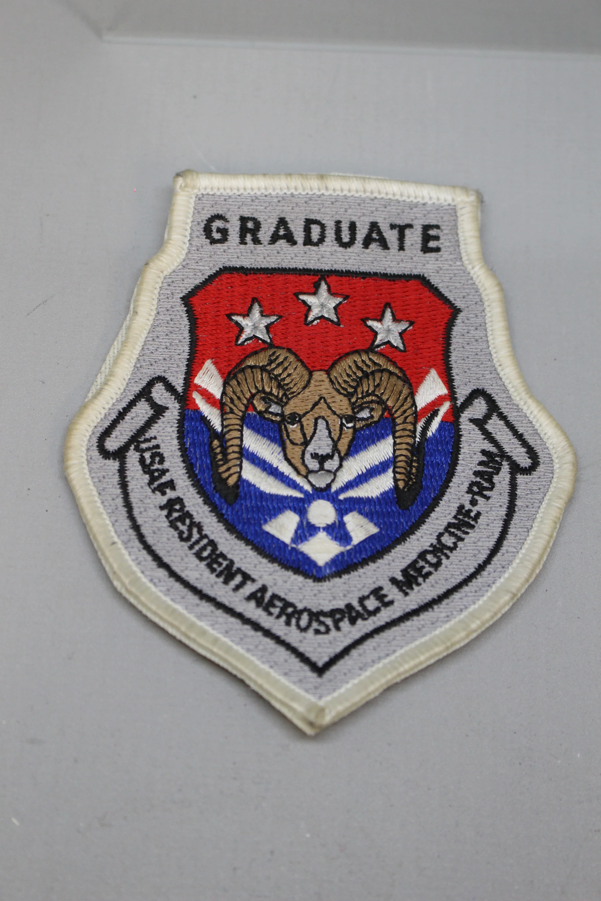 Graduate USAF Resident Aerospace Medicine-Ram Hook and Loop Patch -Used