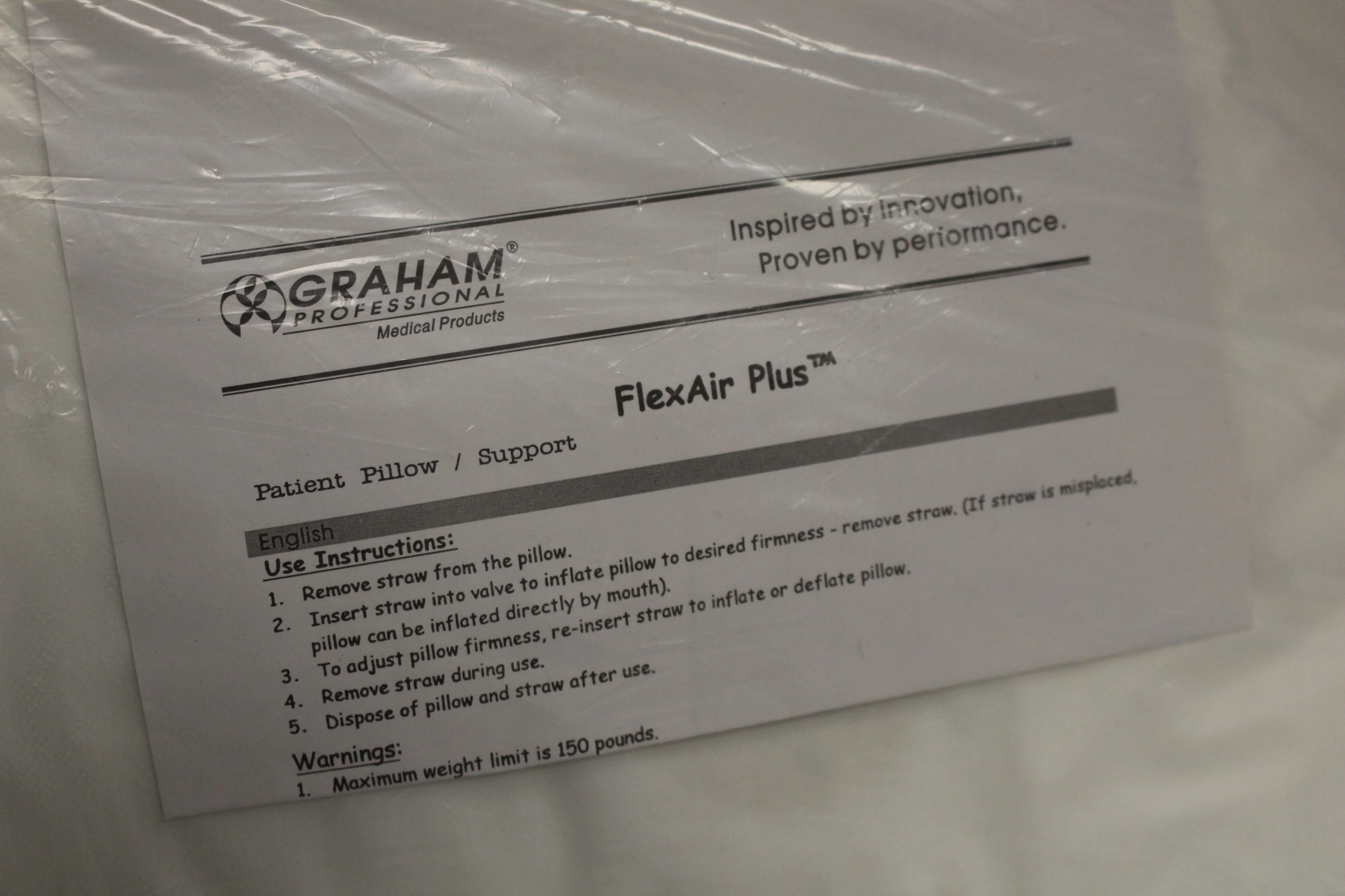 Graham Medical FlexAir Plus Patient Pillow Covers - Pack of 50 - New - Image 2