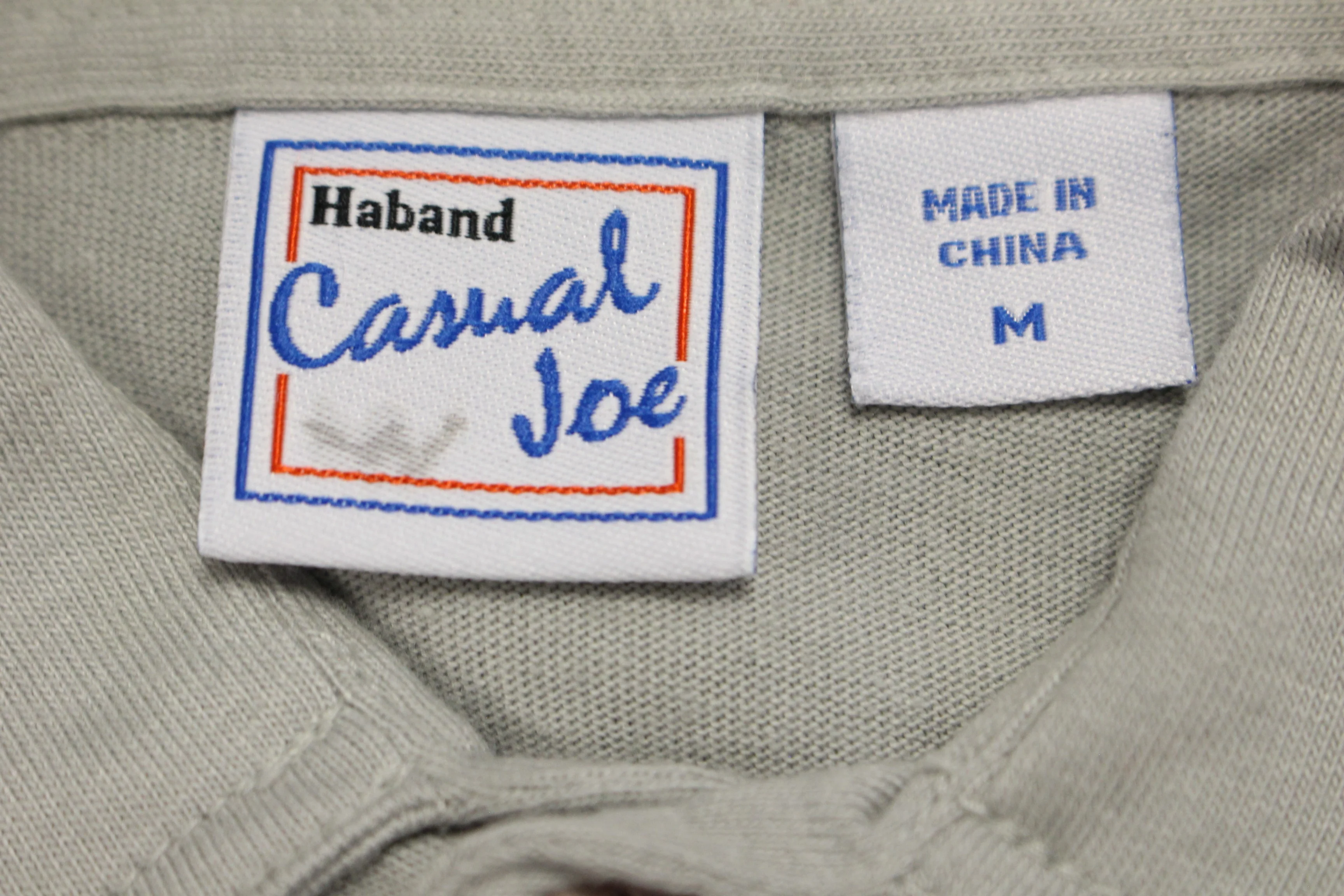 Haband Casual Joe Men's 1/4 Button Up Short Sleeve Shirt - Medium - Used - Image 3