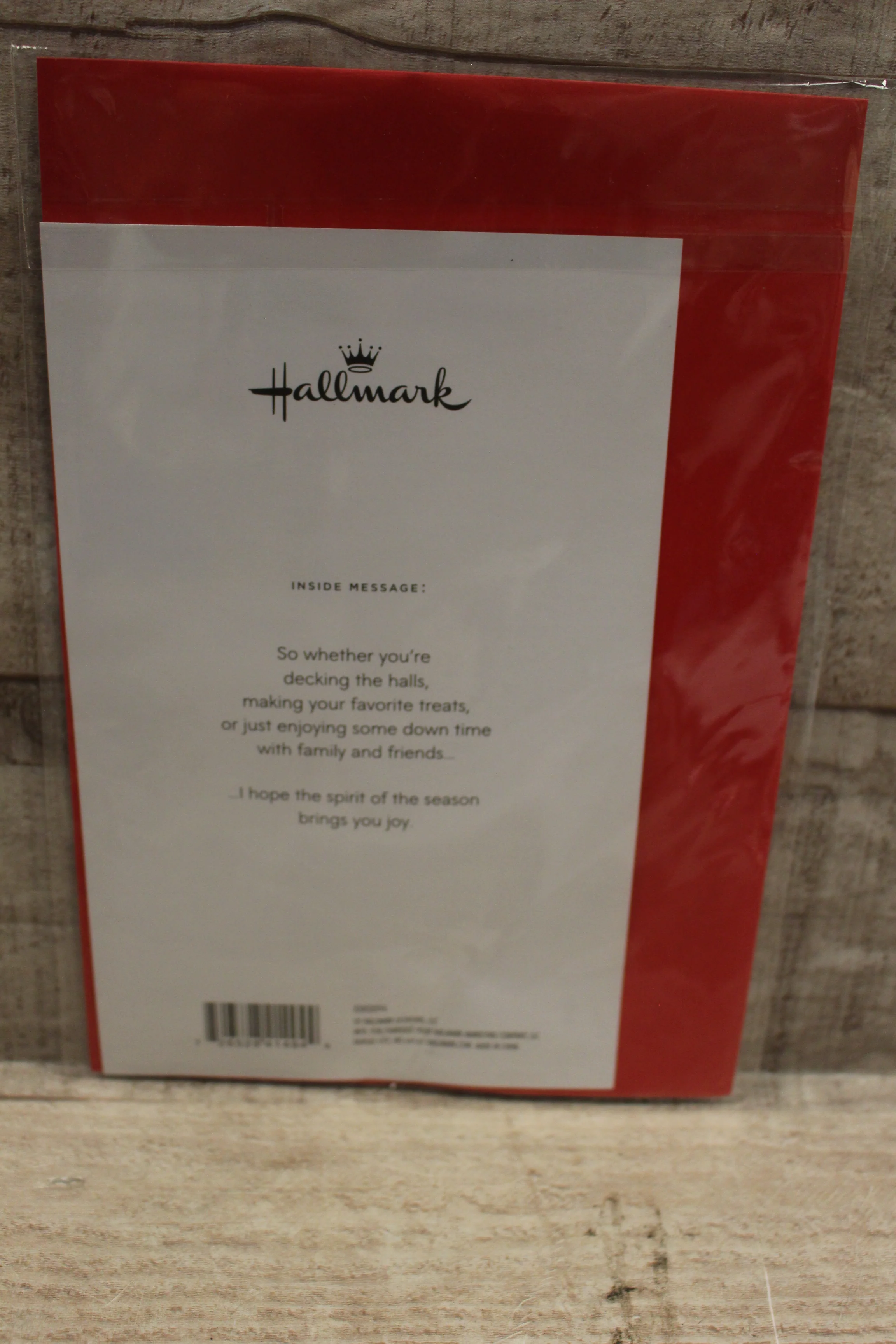Hallmark One Of The Best Things About Christmas Christmas Card -Red -New - Image 2