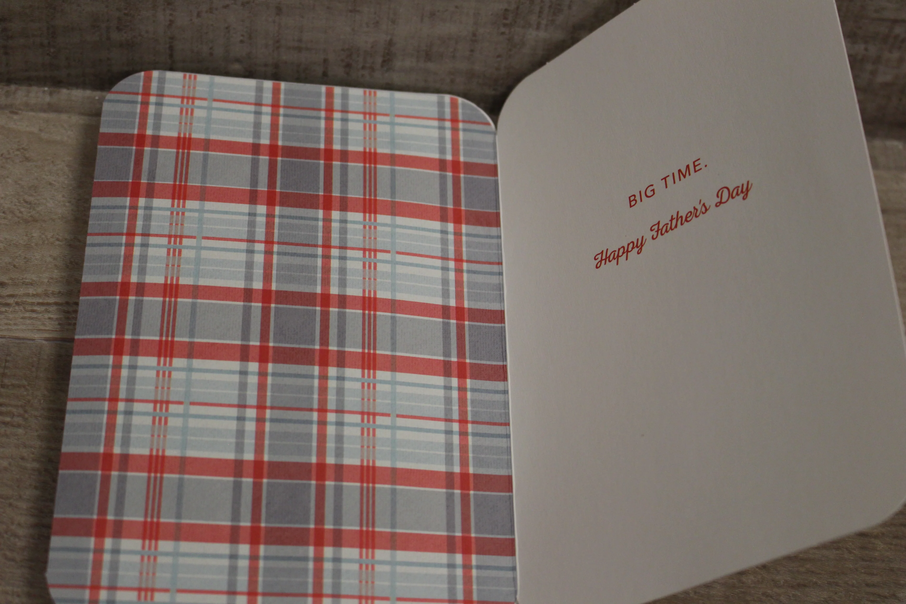 Hallmark Signature Love You Fathers Day Card -Red -New - Image 3