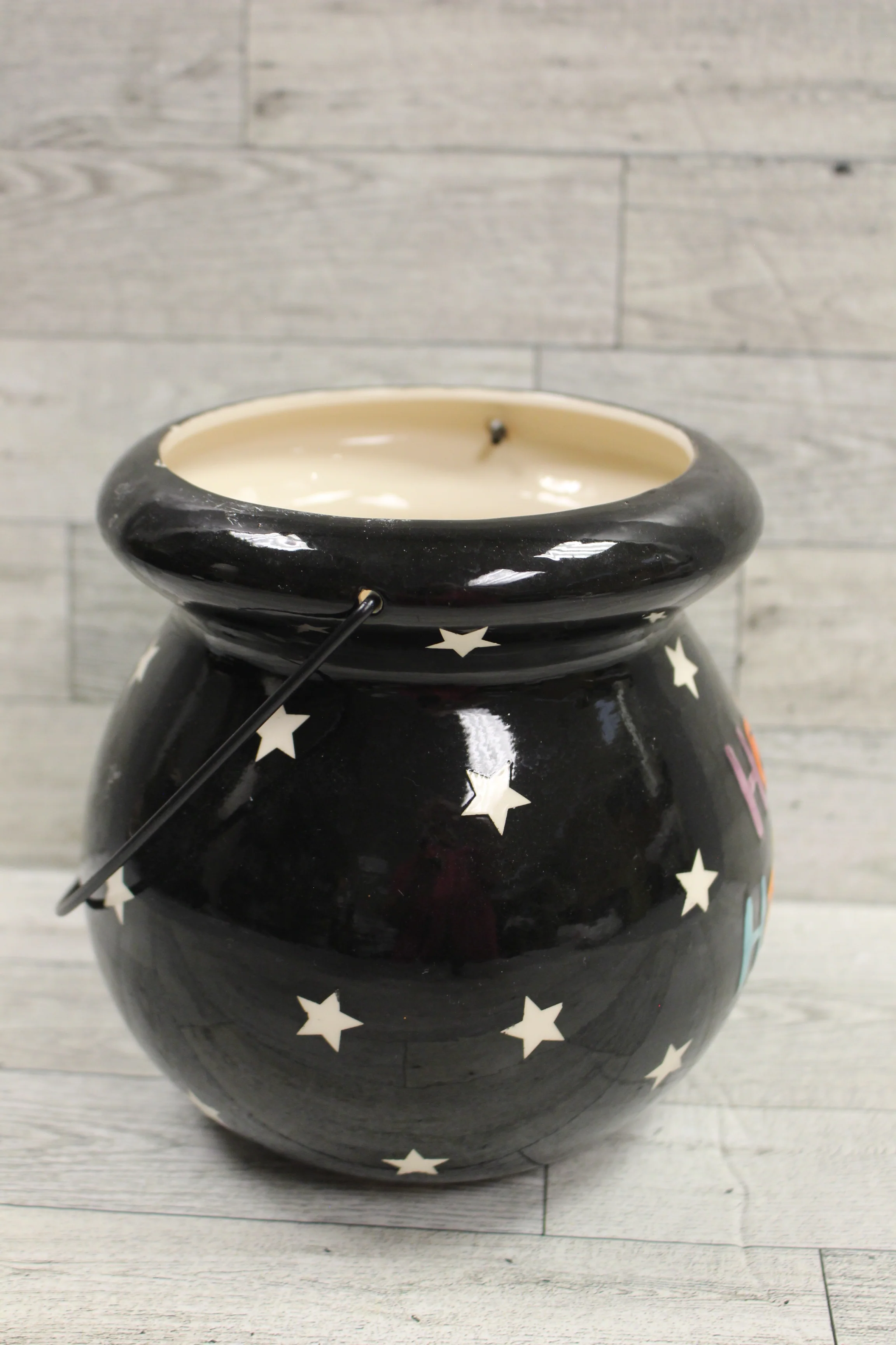 Halloween Ceramic Candy Jar - 6.5" Tall - New - Image 2