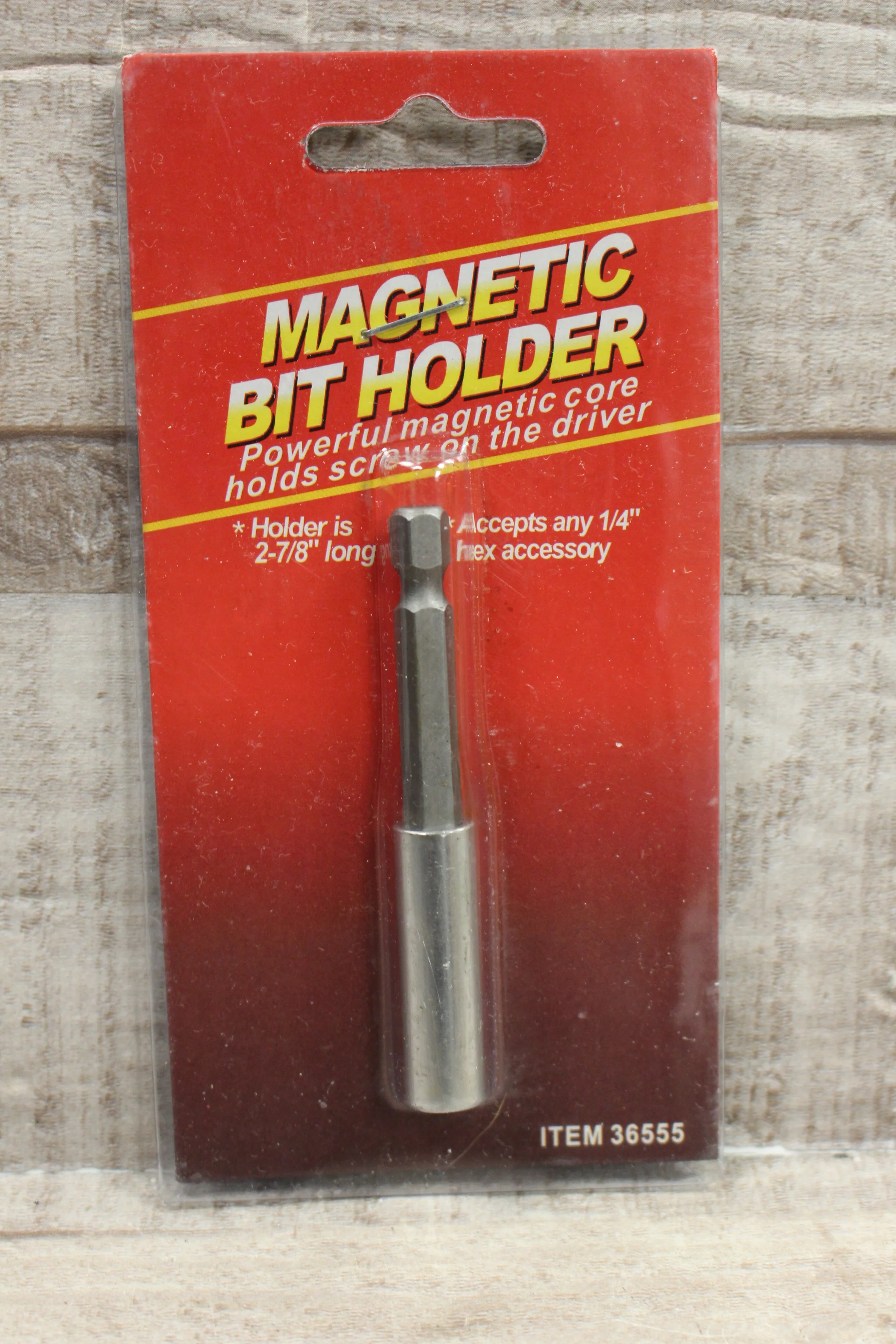 Harbor Freight Magnetic Bit Holder for 1/4" Hex Bits -New