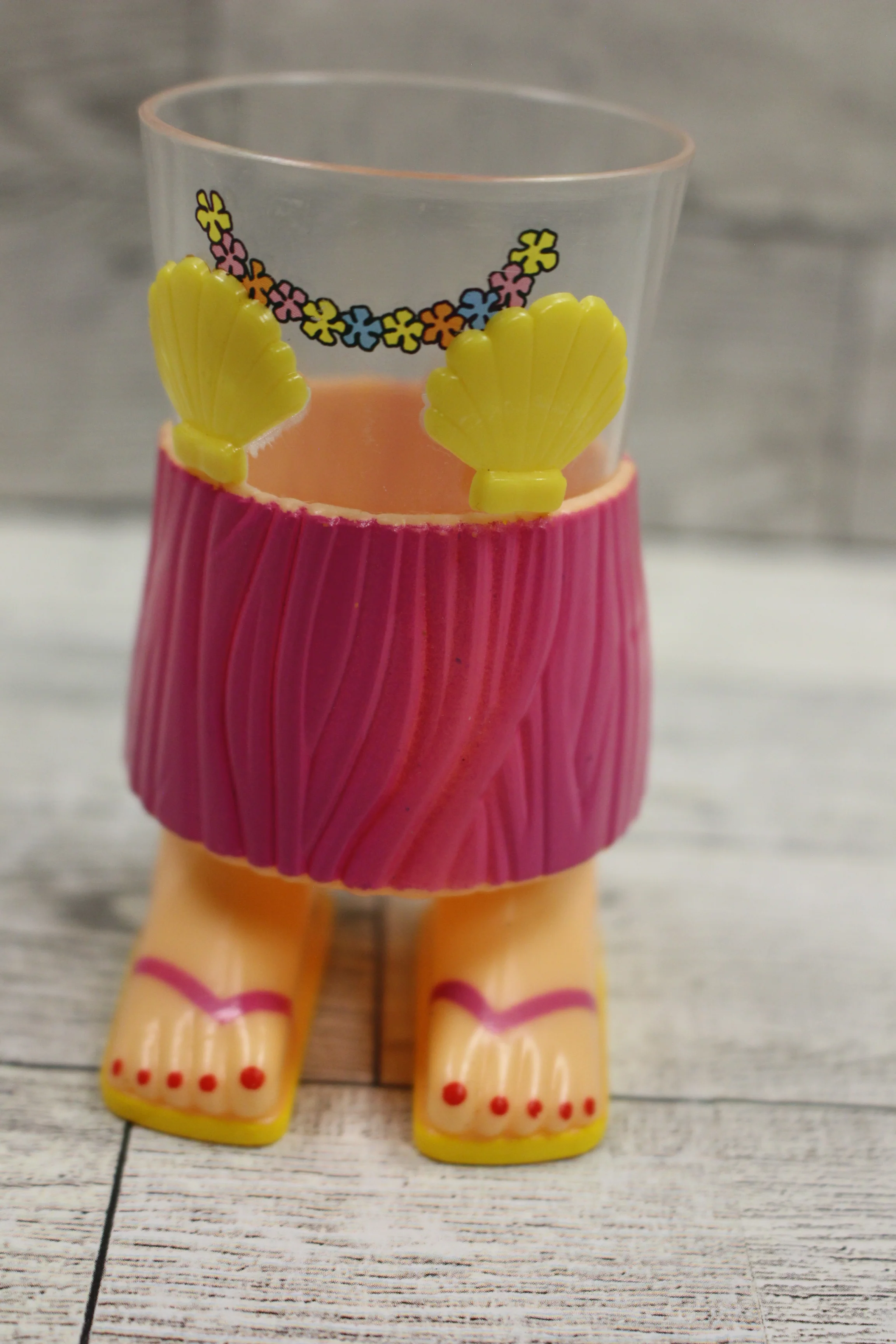 Hawaiian Hula Girl Shot Glass - 4 oz. - Used