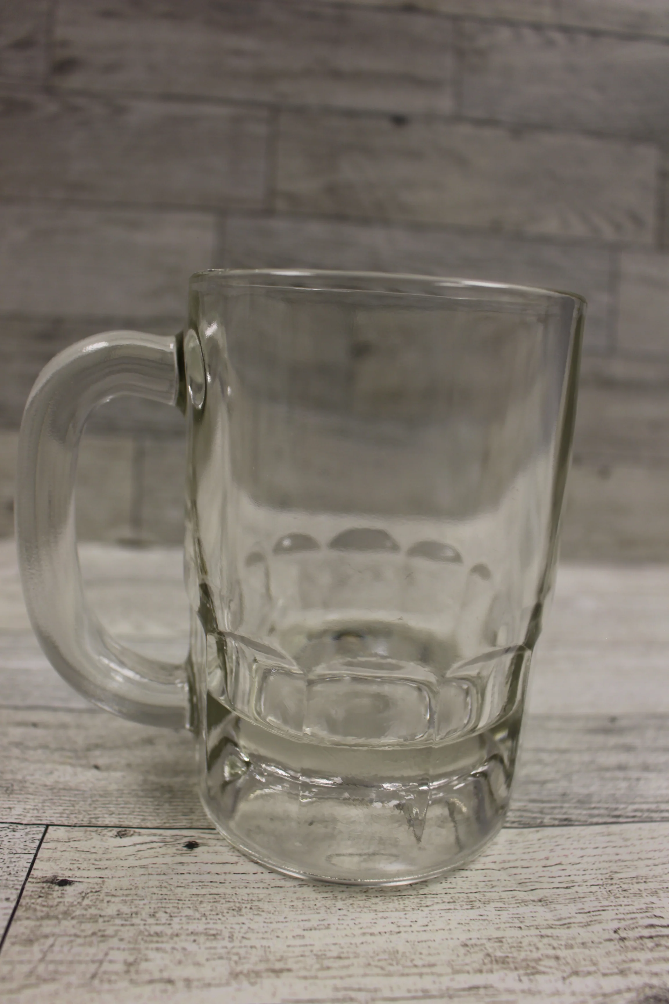 Hazel Atlas Clear Glass Root Beer Mug - Set 0f 3 - Used - Image 3
