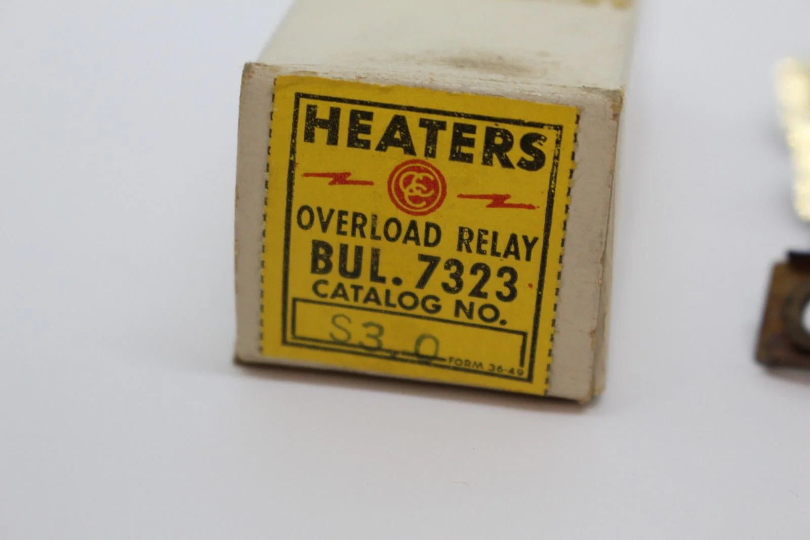 Heaters Overload Relay Element, Set of 2, Bul. 7323, Catalog No. S3.0 S30 New - Image 2