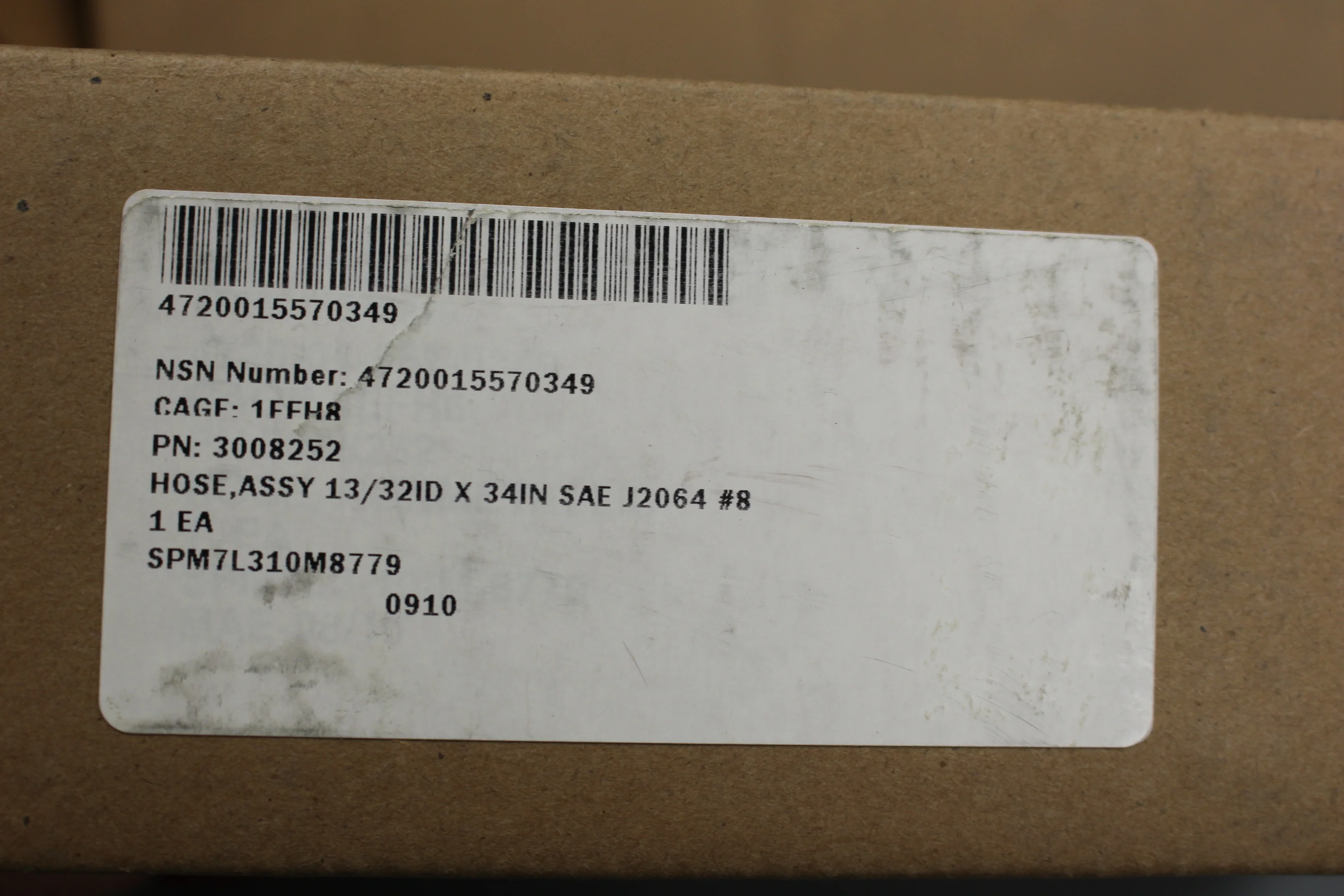 Automotive Air Brake Hose - 4720-01-557-0349 - P/N 3008252 - New - Image 2