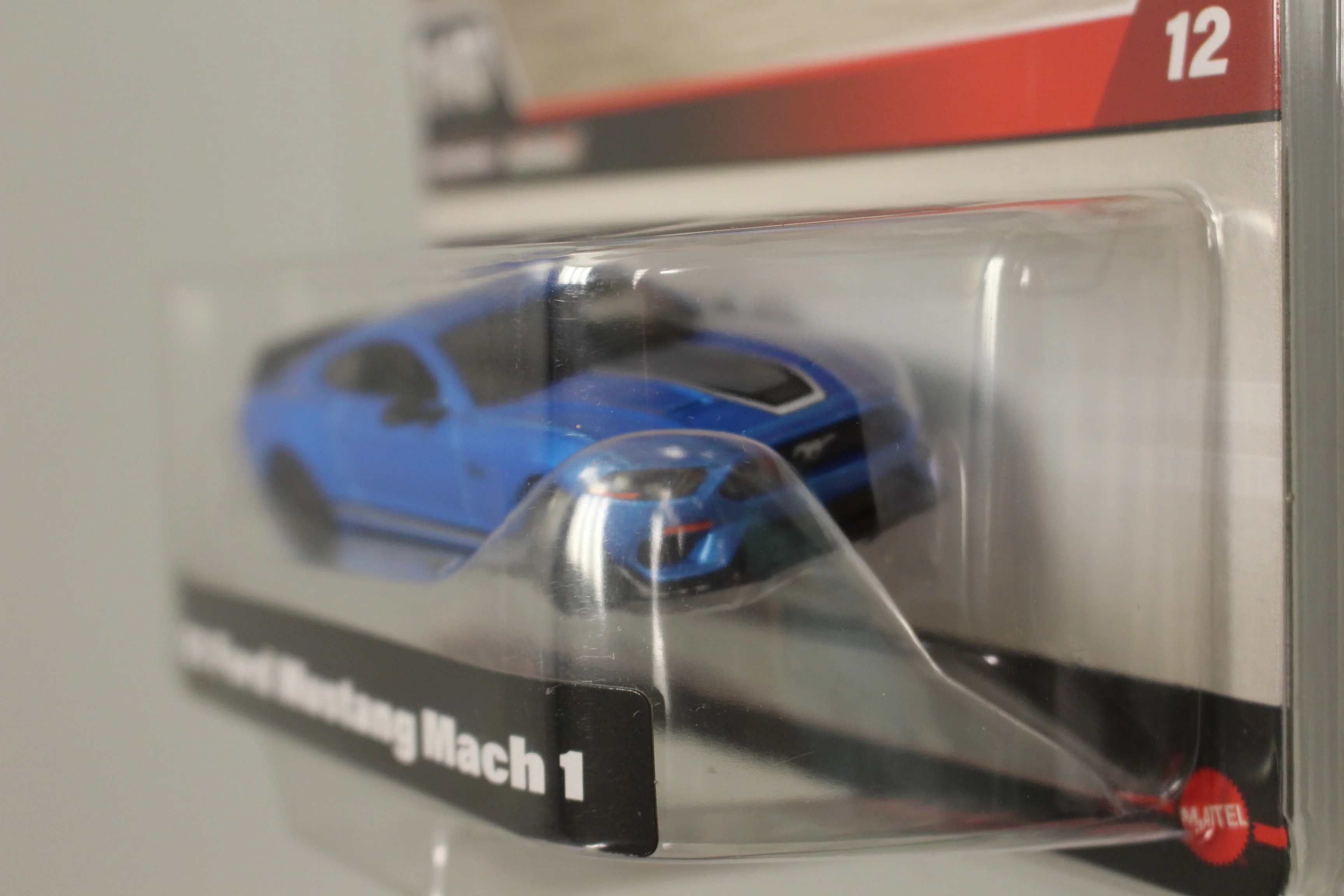 Hot Wheels 1:43 2021 Ford Mustange Mach 1 - Blue - New - Image 2