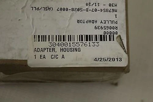 Housing Adapter, NSN: 3040-01-557-6133, P/N: R0065939, New! - Image 6