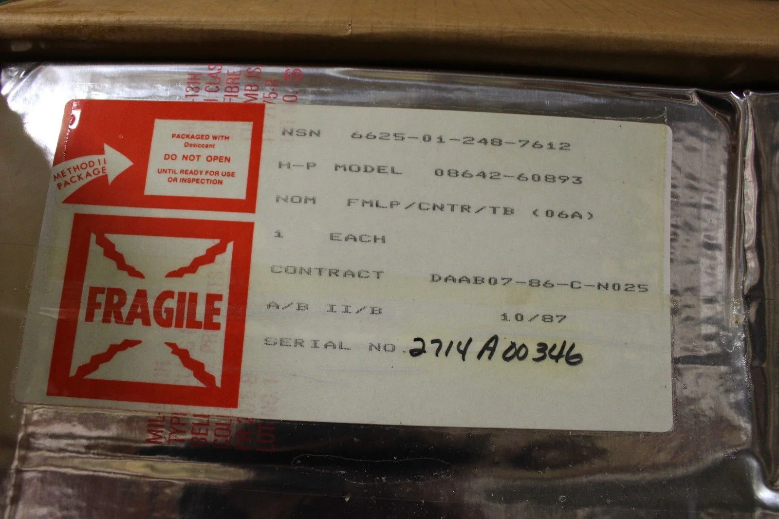 HP Agilent Tech 08642-60893 Synthesized Signal Generator (#5) - Image 6