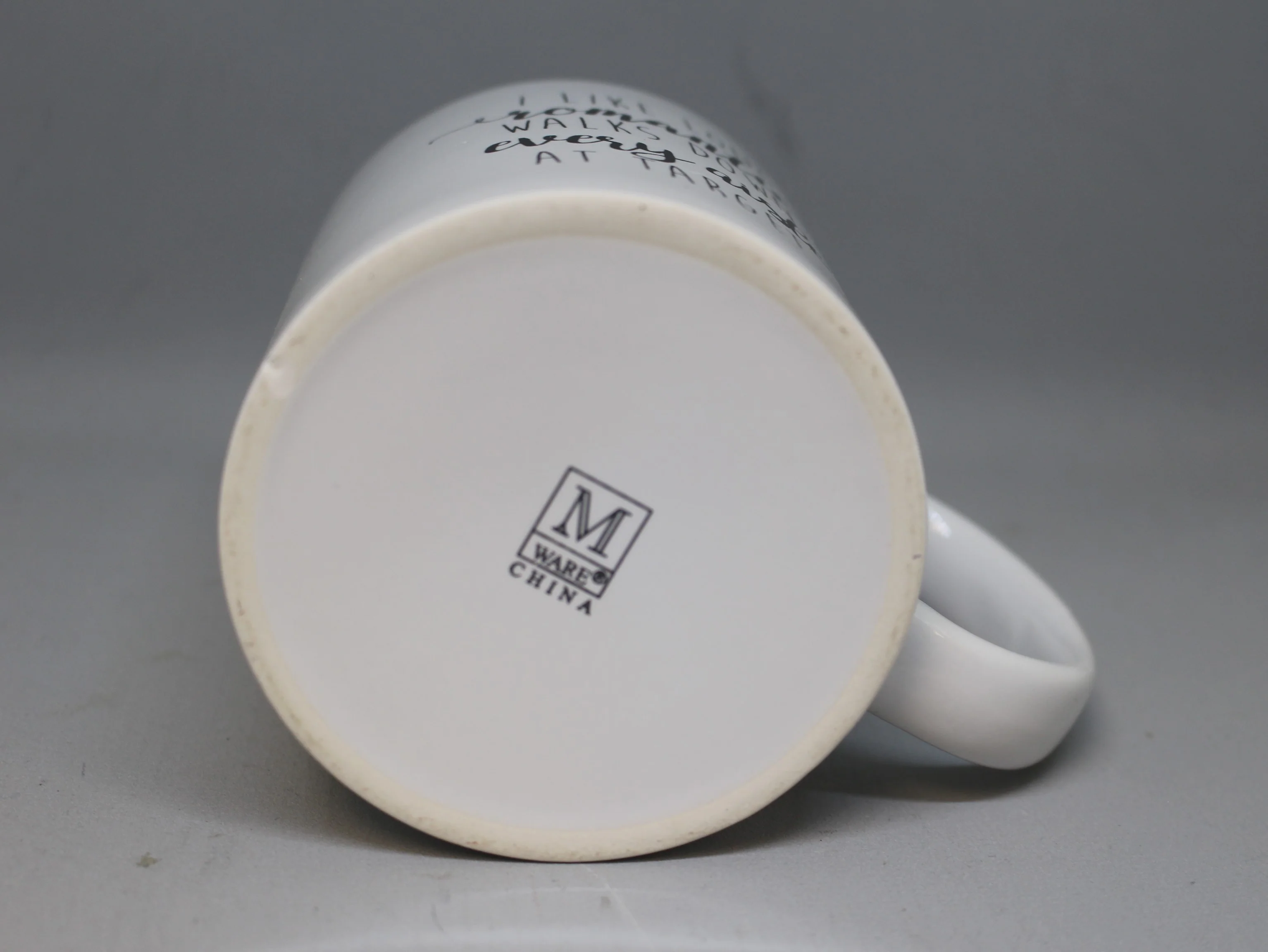 I Like Long Romantic Walks Down Every Aisle At Target Coffee Cup Mug - Used - Image 3