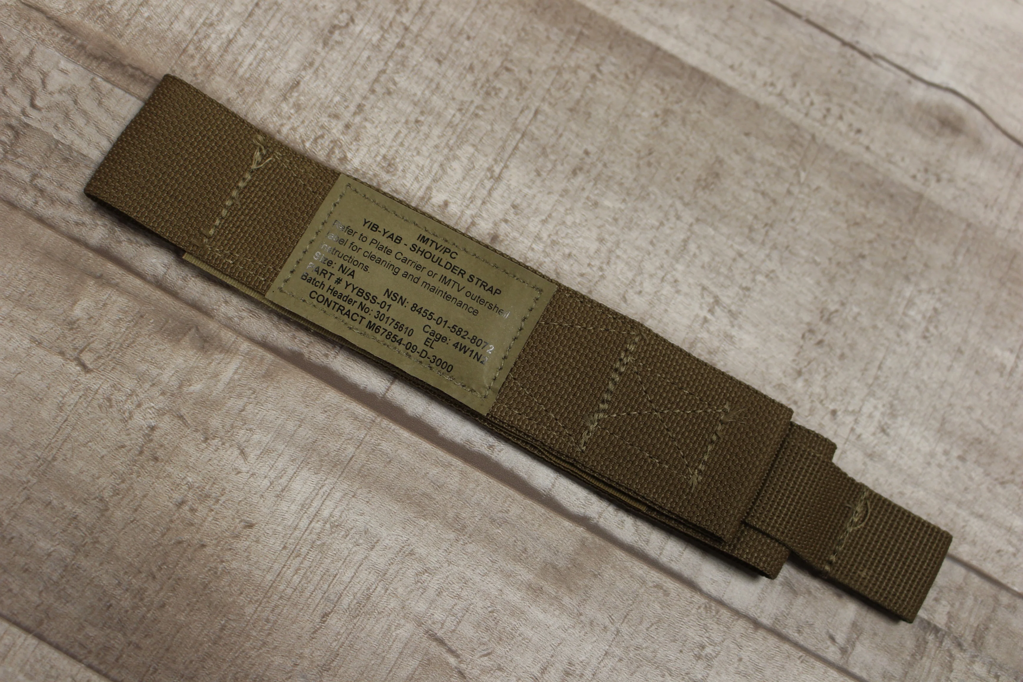Improved Outer Tactical Vest IMTV/PC YIB/YAB Shoulder Strap - 8455-01-582-8072 - Image 2