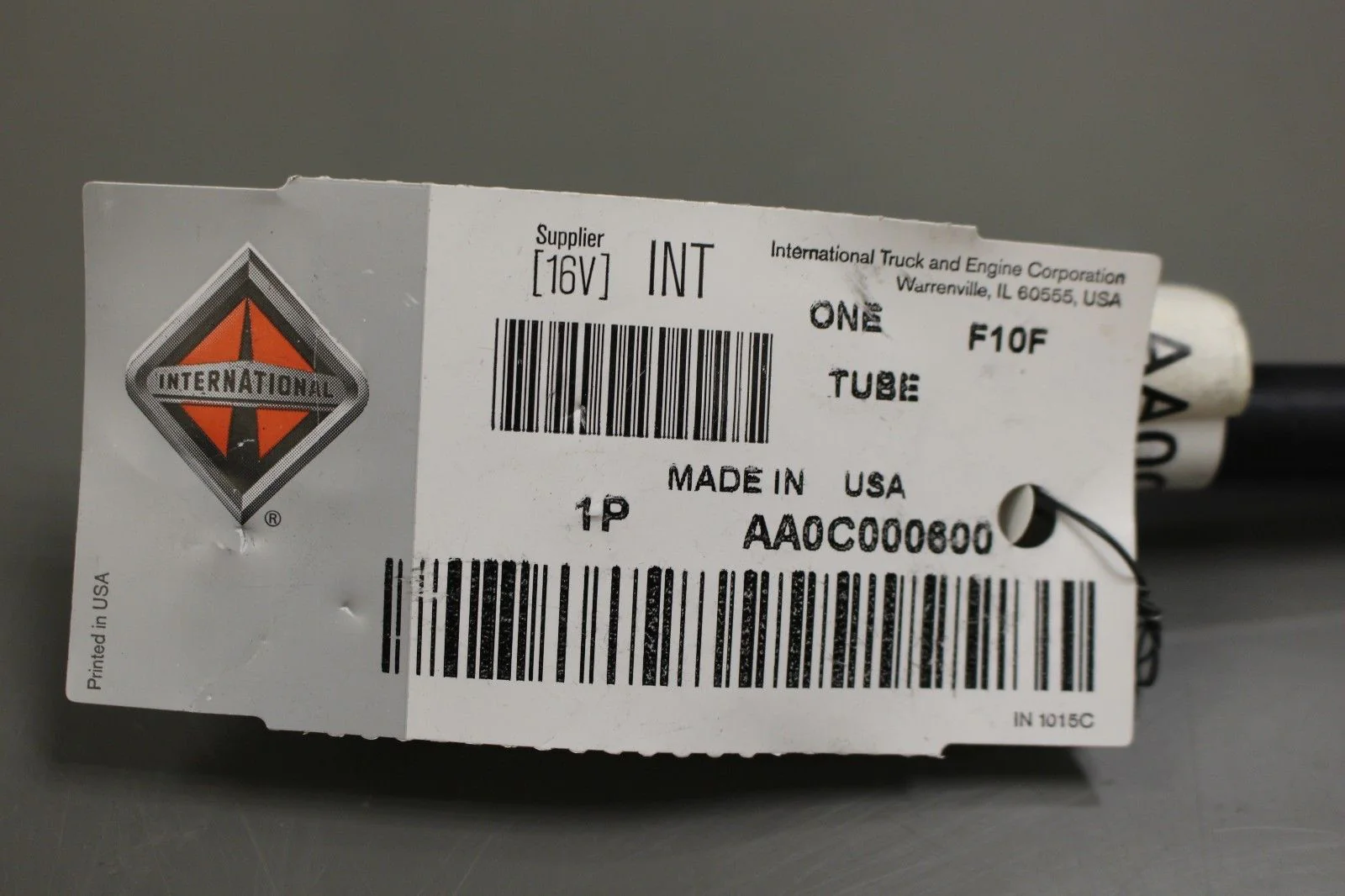 International Tube Assembly, NSN 4710-01-570-3814, P/N AA0C000600, New! - Image 3
