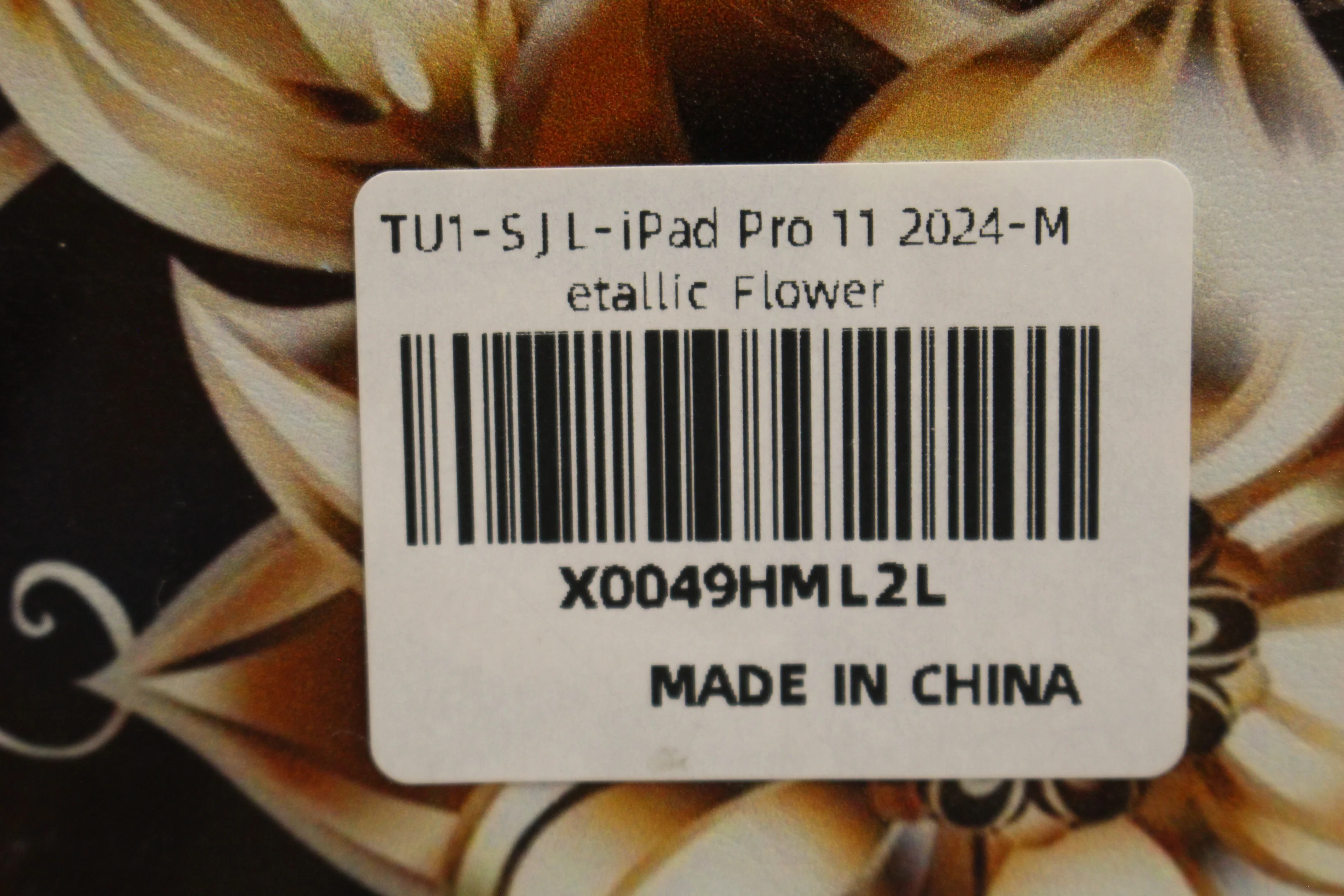 iPad Pro 11 Metallic Flower Case - New - Image 6