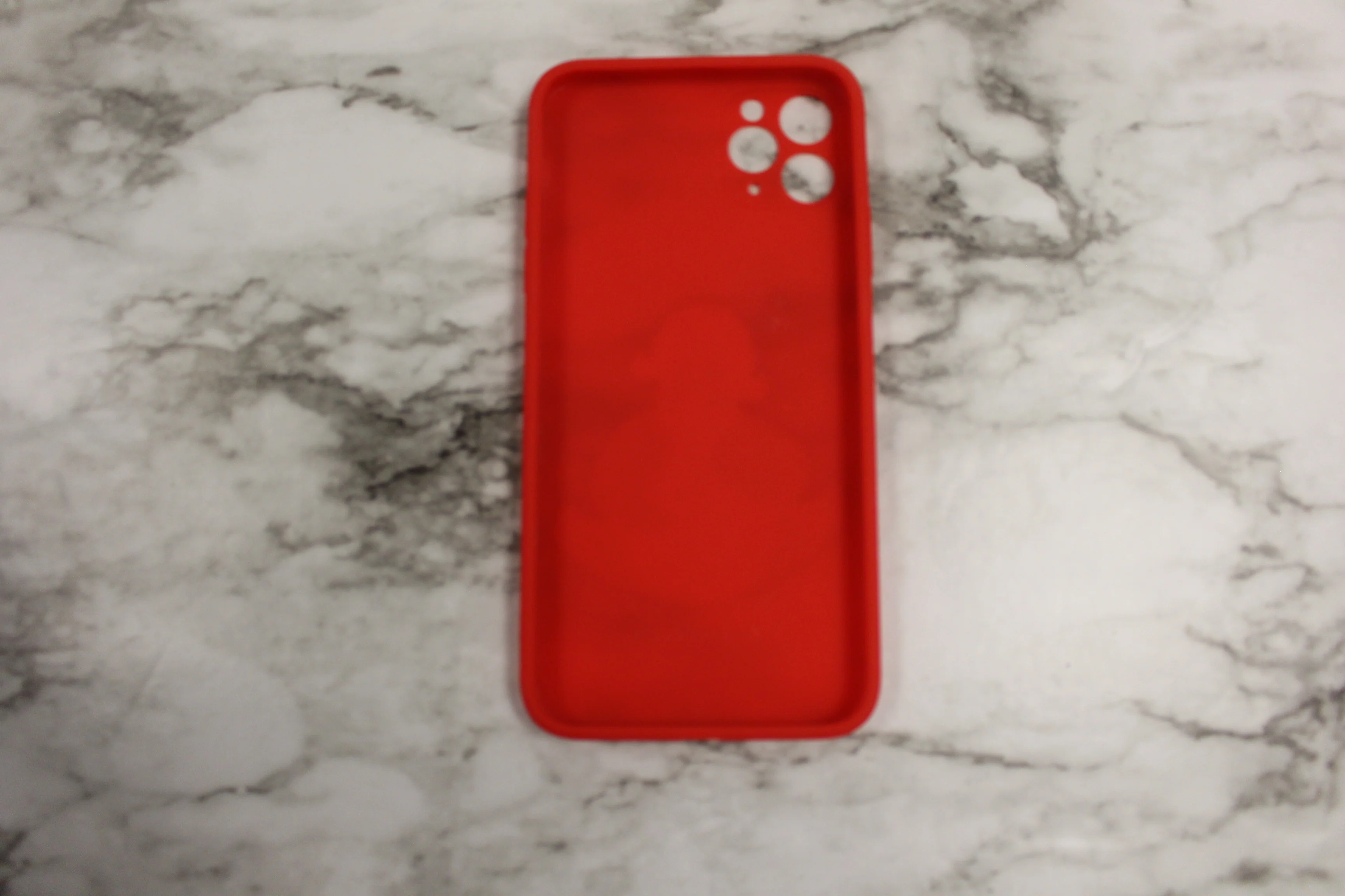 iPhone 11 Pro Max Extra Soft Protection Panda Design Case -Red -New - Image 2