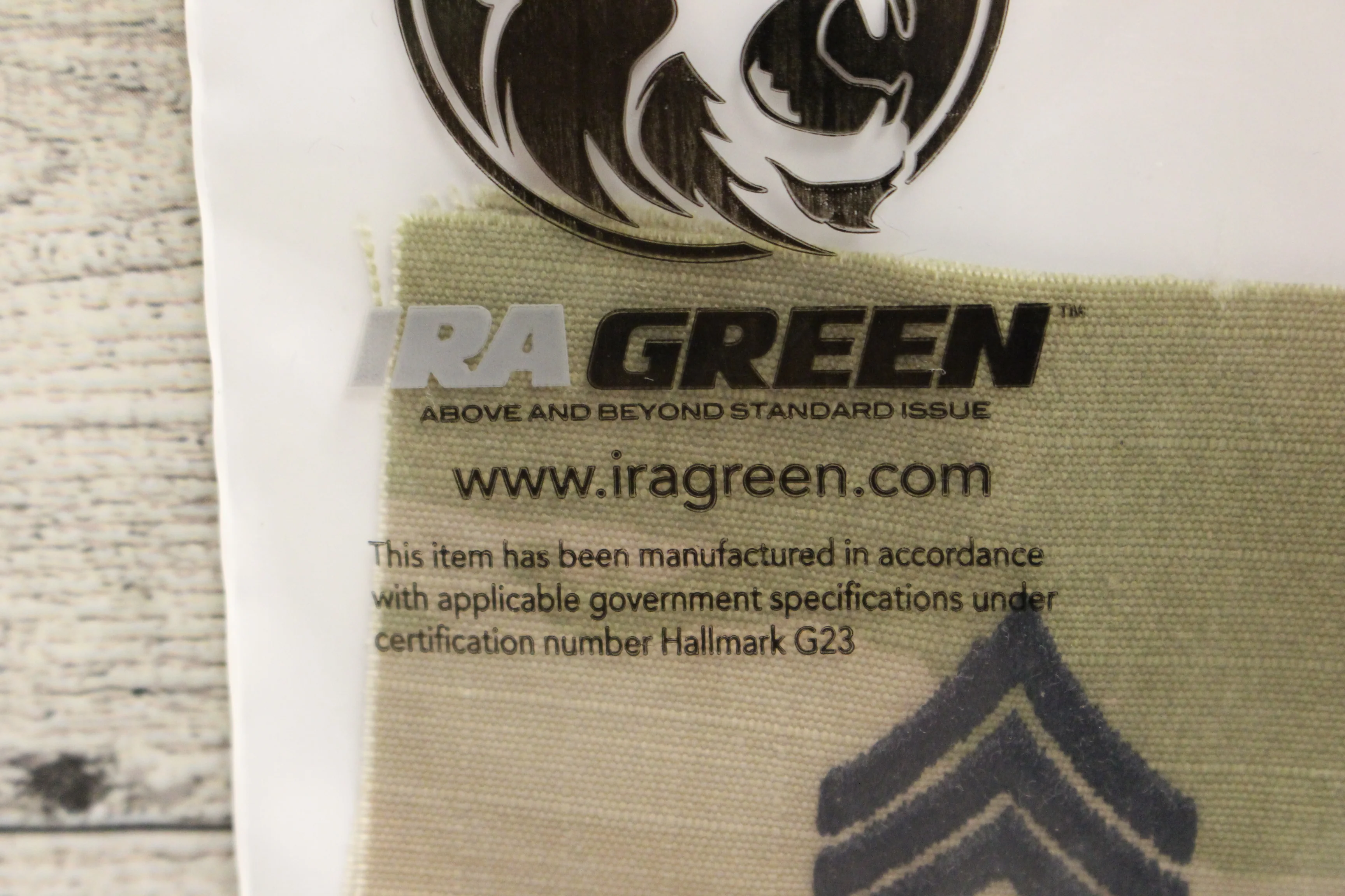 IRA Green OCP Army Chevron - Sew On - Sergeant First Class E-7 - Set of 2 - New - Image 4