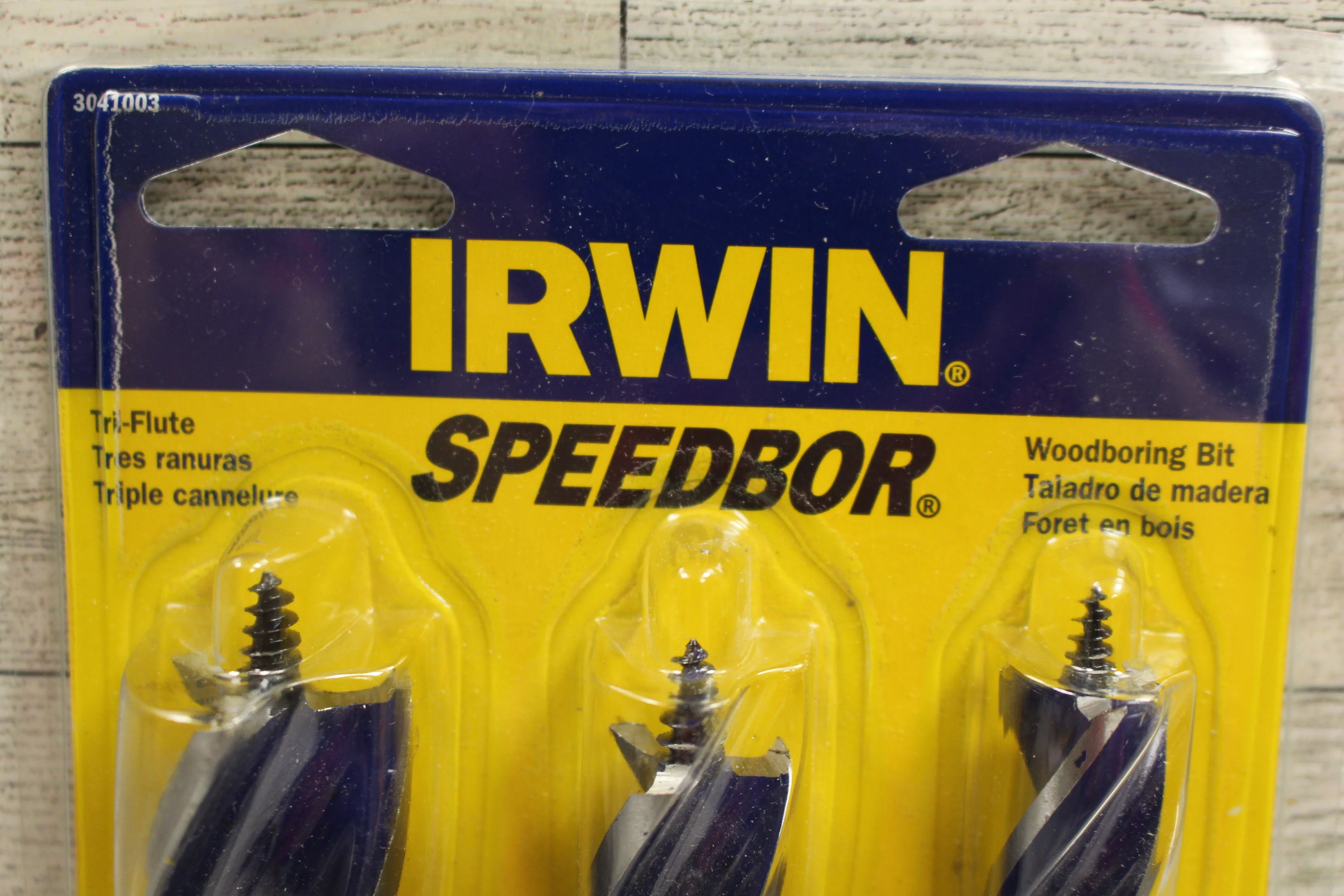 Irwin Set of 3 Speedbor Max Speed Tri-Flute Drill Bits - New - Image 6