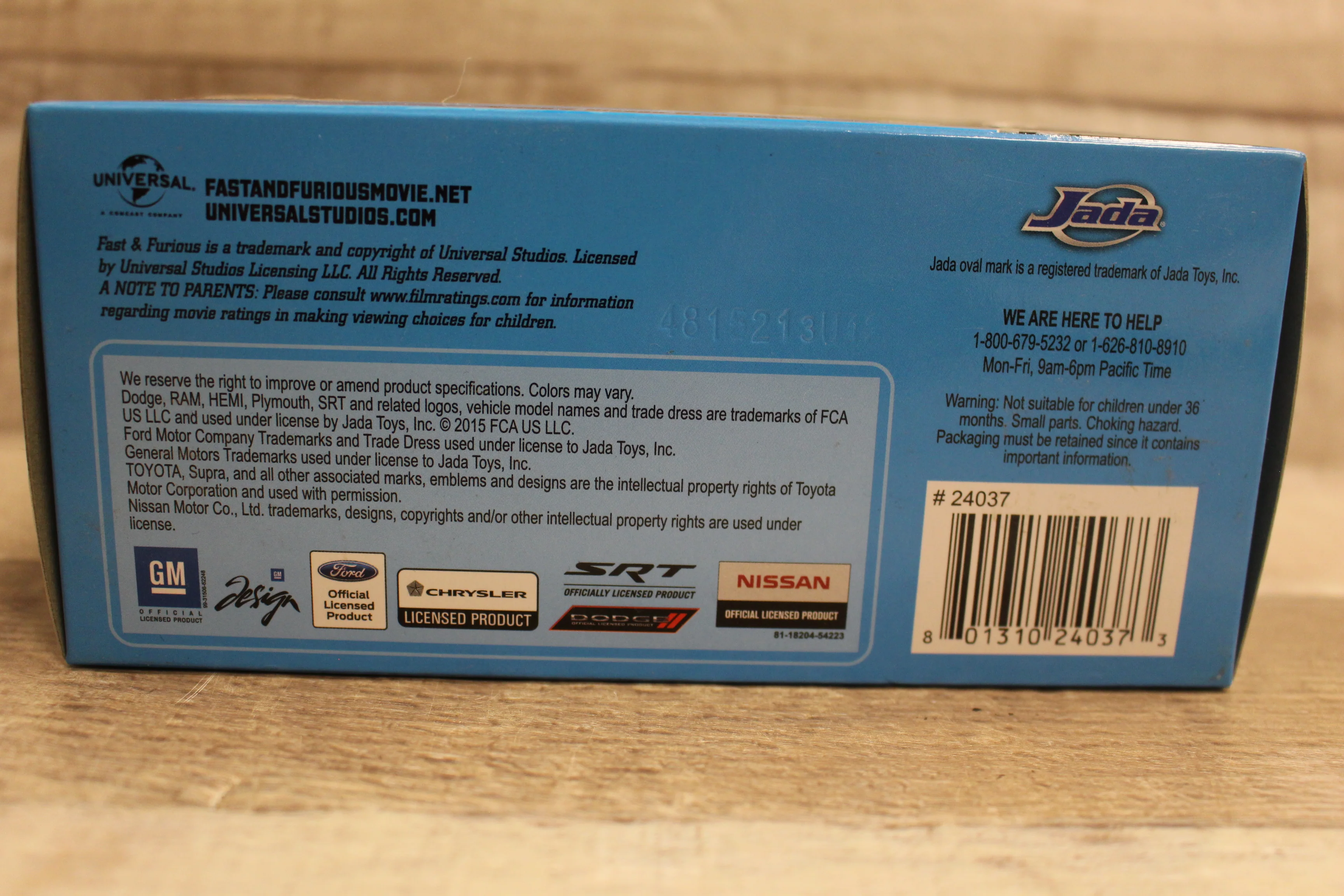 Jada Fast and Furious 1/32 GT-R (R35) -Silver -New - Image 3
