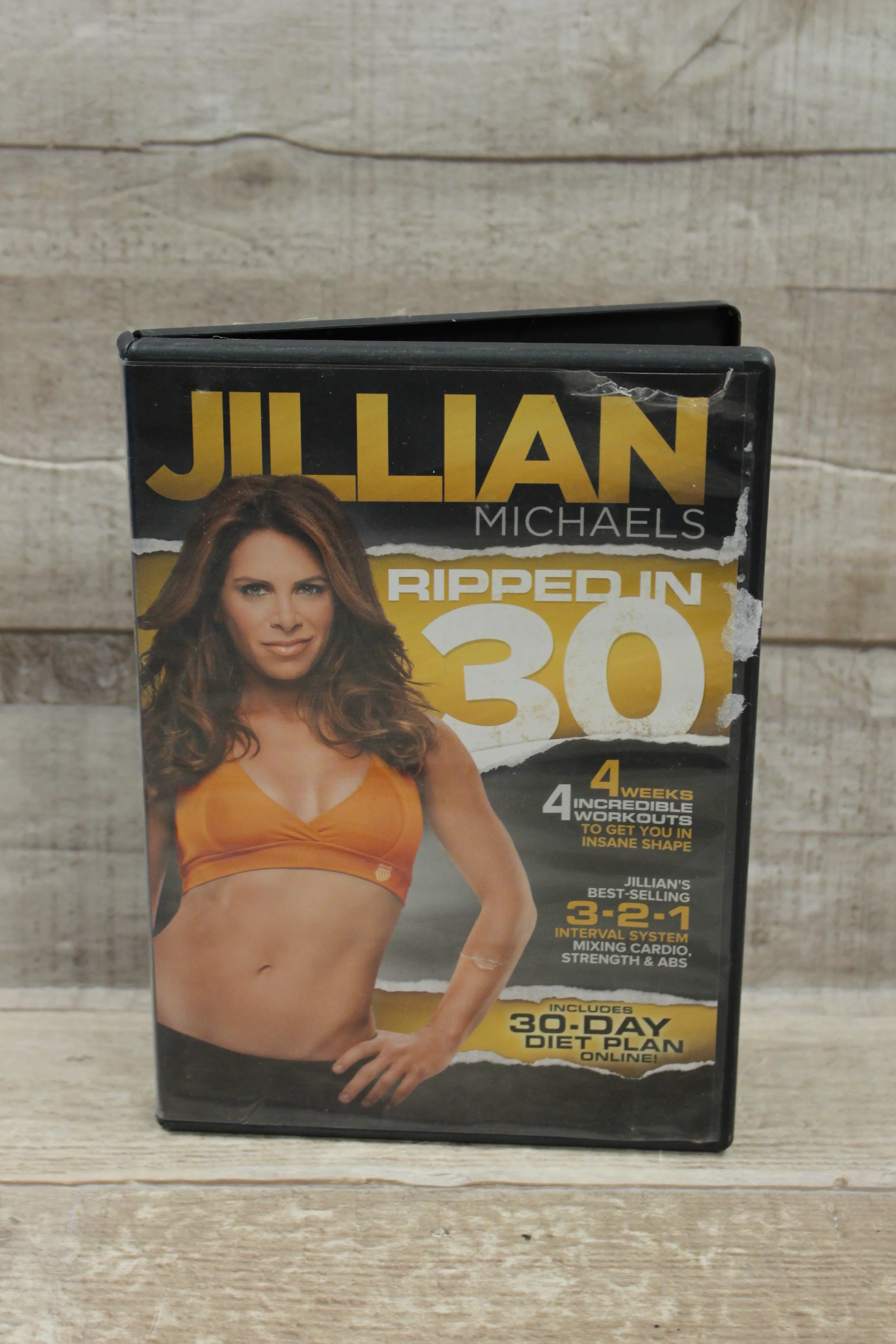 Jillian Michaels Ripped In 30 Minutes DVD -Used