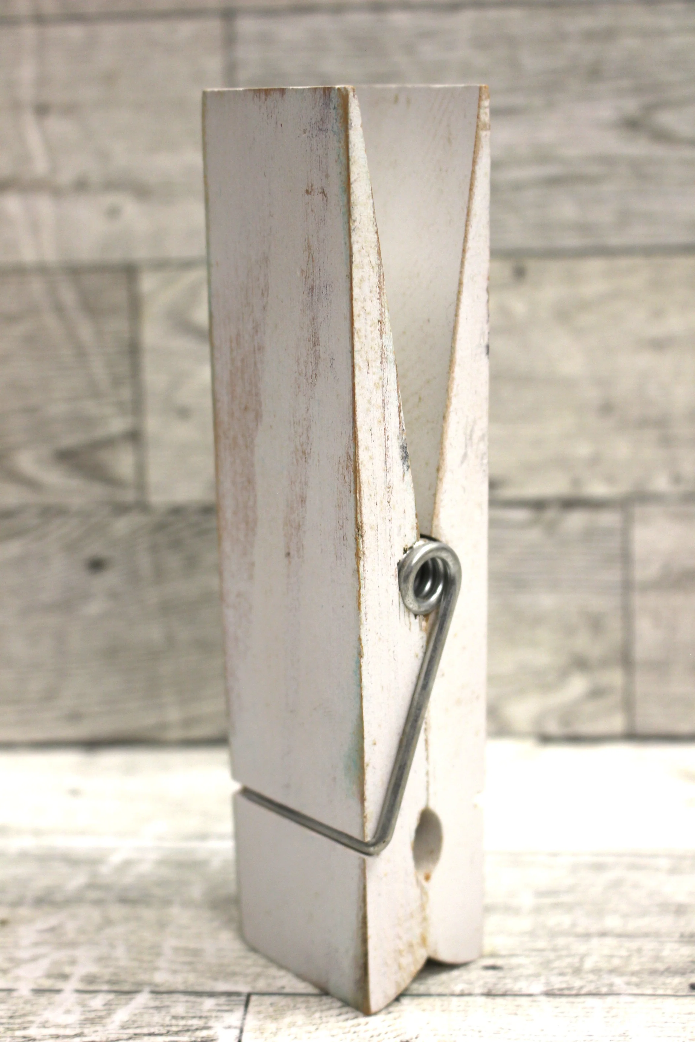 Jumbo Wooden Clothes Pin - 6" Tall - Used
