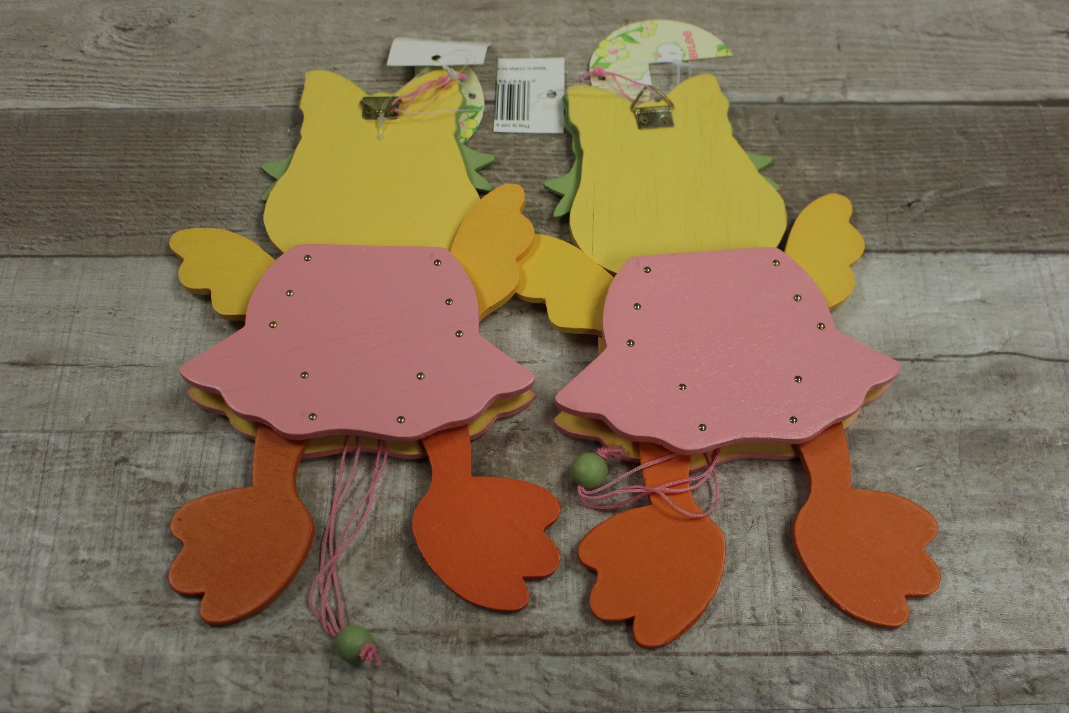 Jumping Jack Easter Duck Children's Toy 2-Pack - New - Image 3