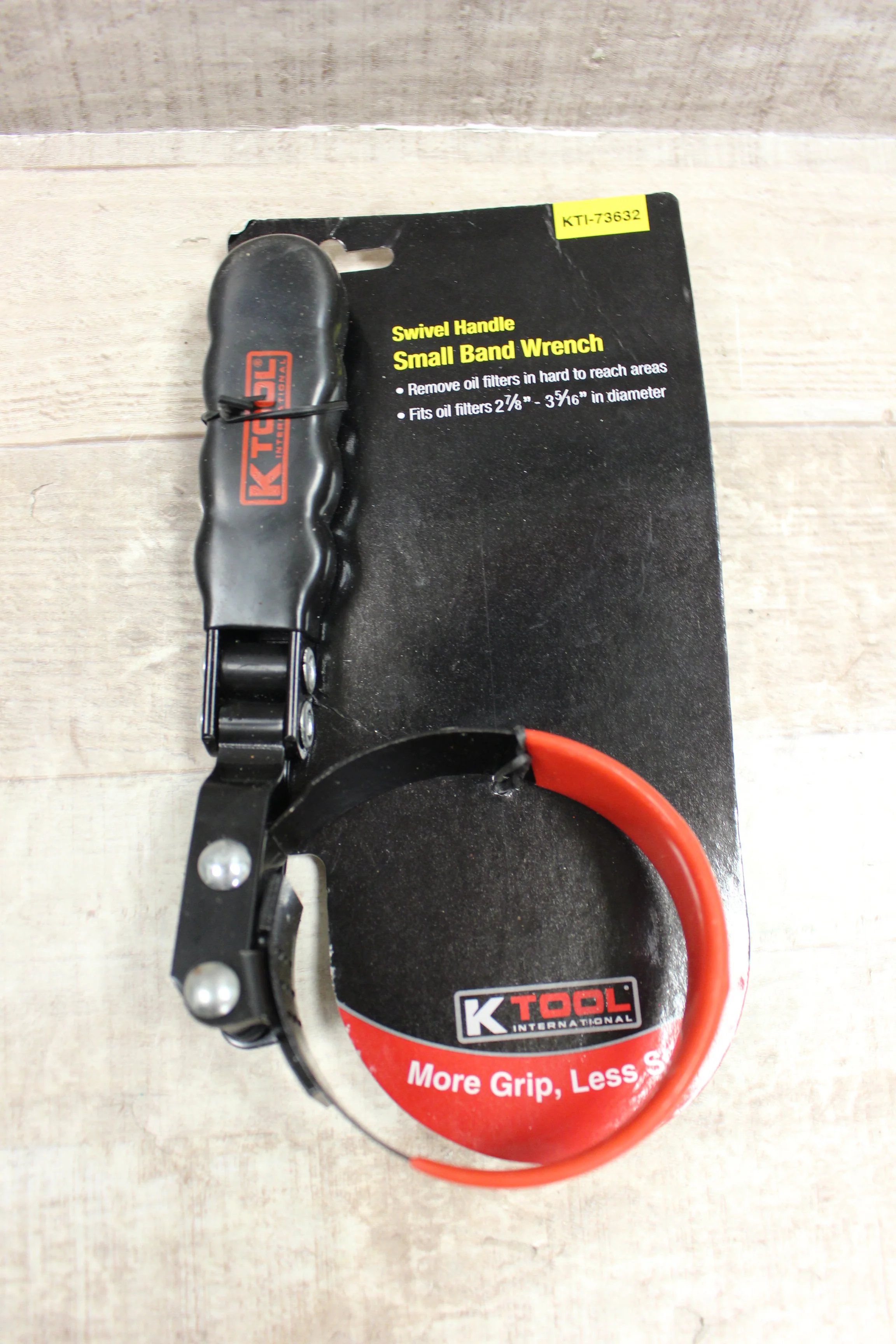 K Tool International Swivel Handle Small Band Wrench -New