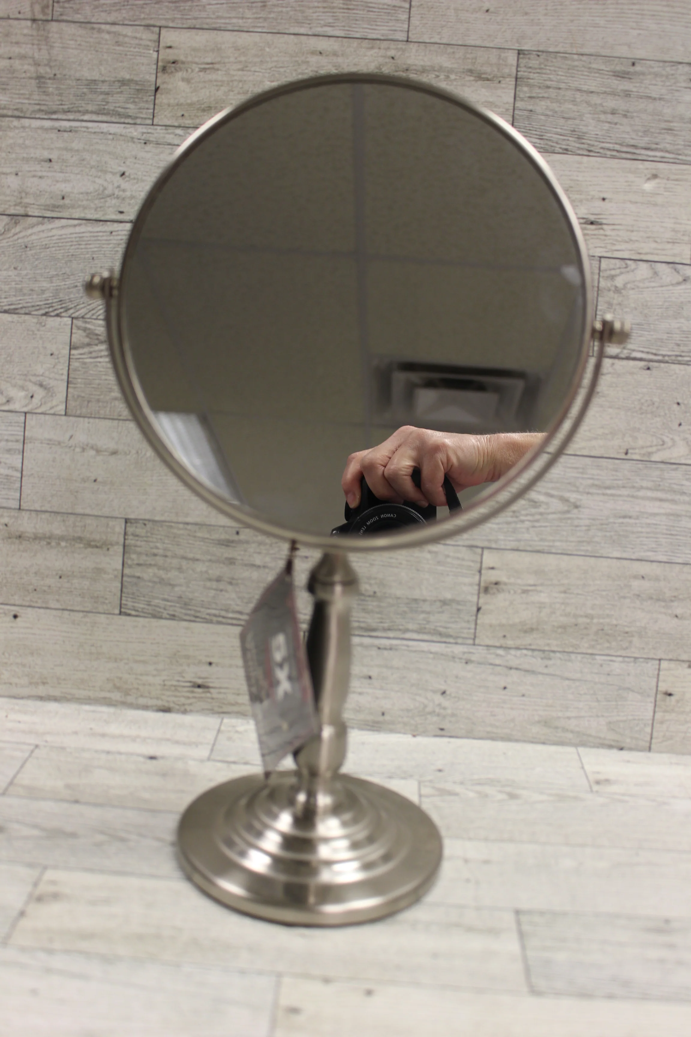 Karen Rhodes Tabletop Vanity Mirror - 5X Magnification - New - Image 4