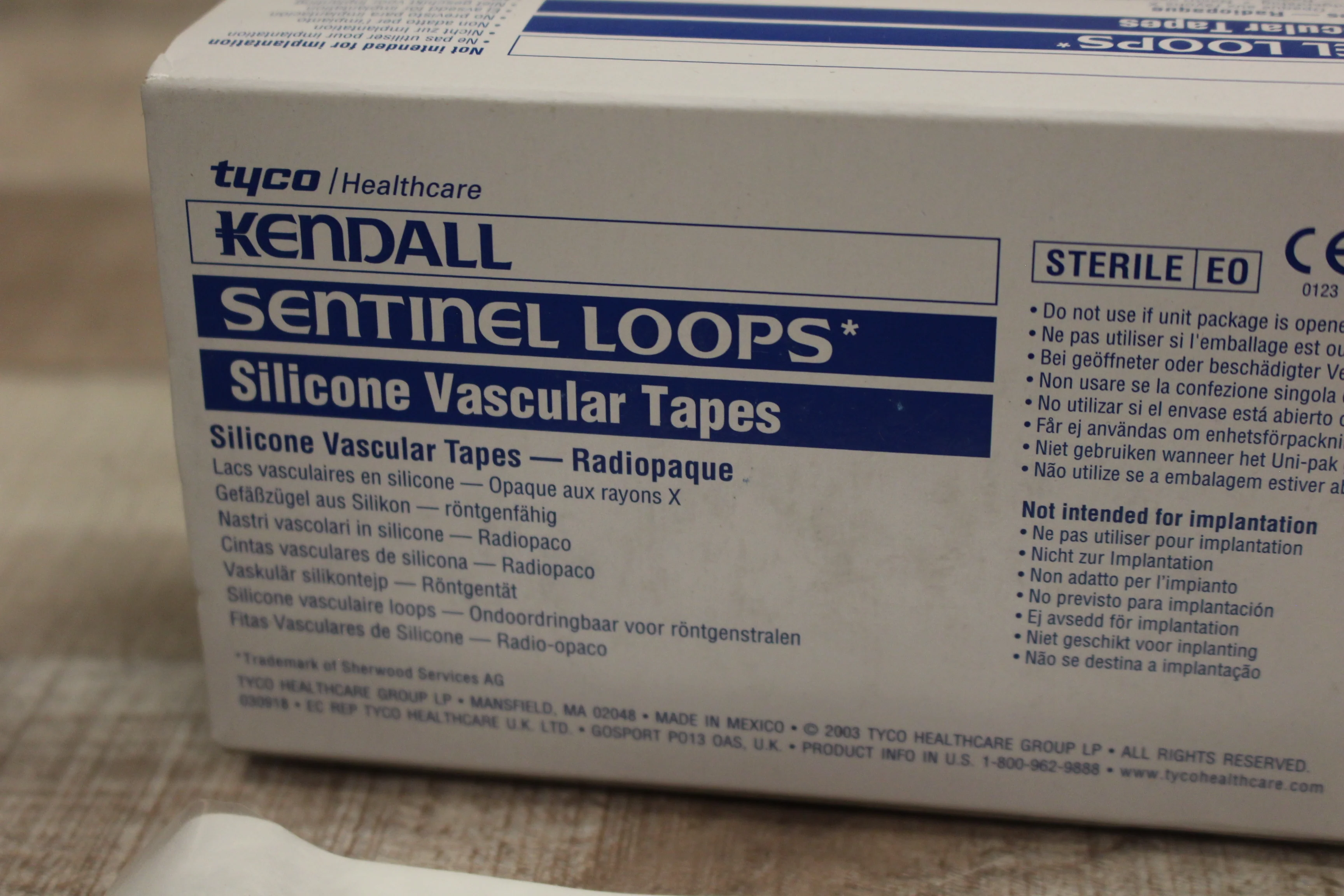 Kendall Sentinel Loops Silicone Vascular Tapes - Radiopaque - Set of 10 - New - Image 4