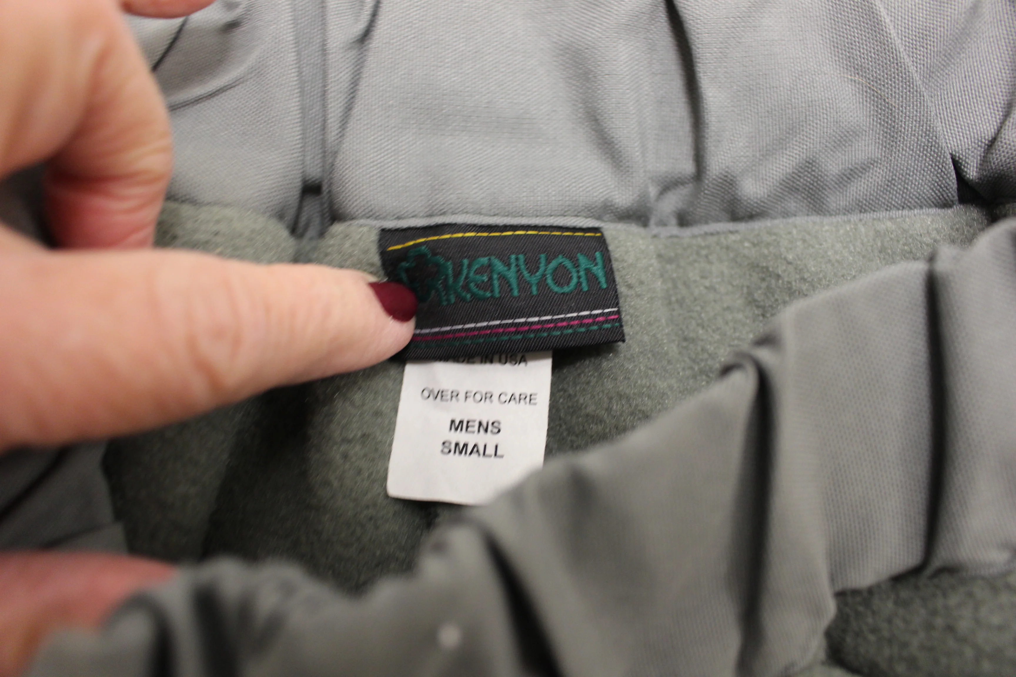 Kenyon Mens Fleece Nylon Military style USA Supplex Pants - Small - Used - Image 3