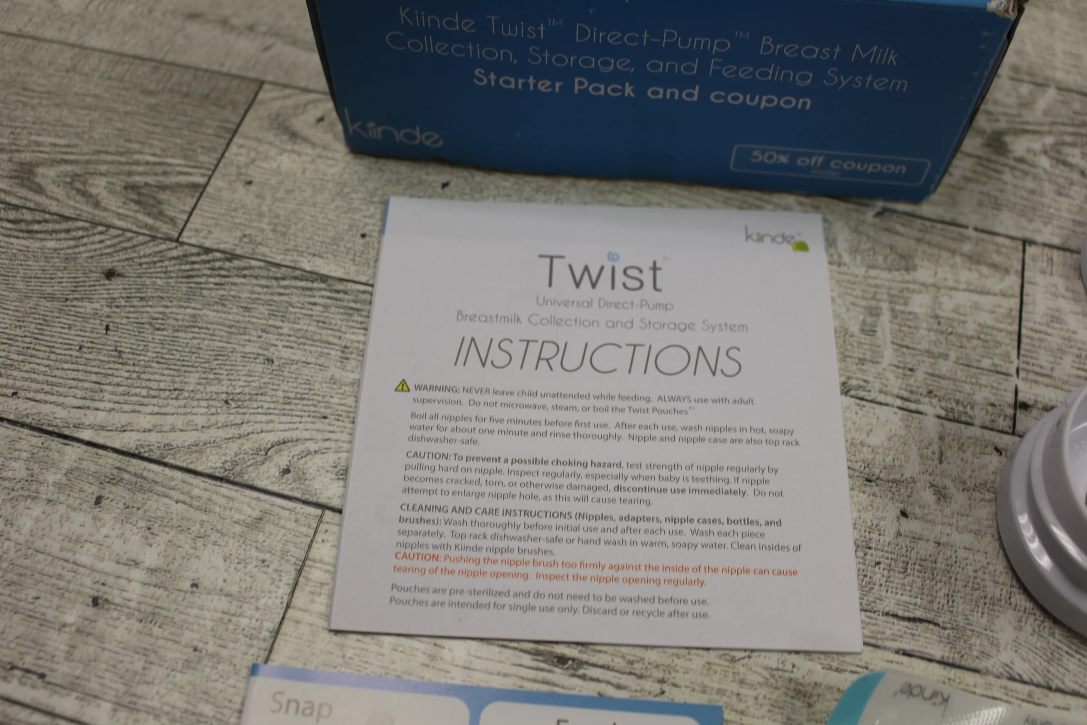 Kinde Twist Breastfeeding Starter Pack - New - Image 4