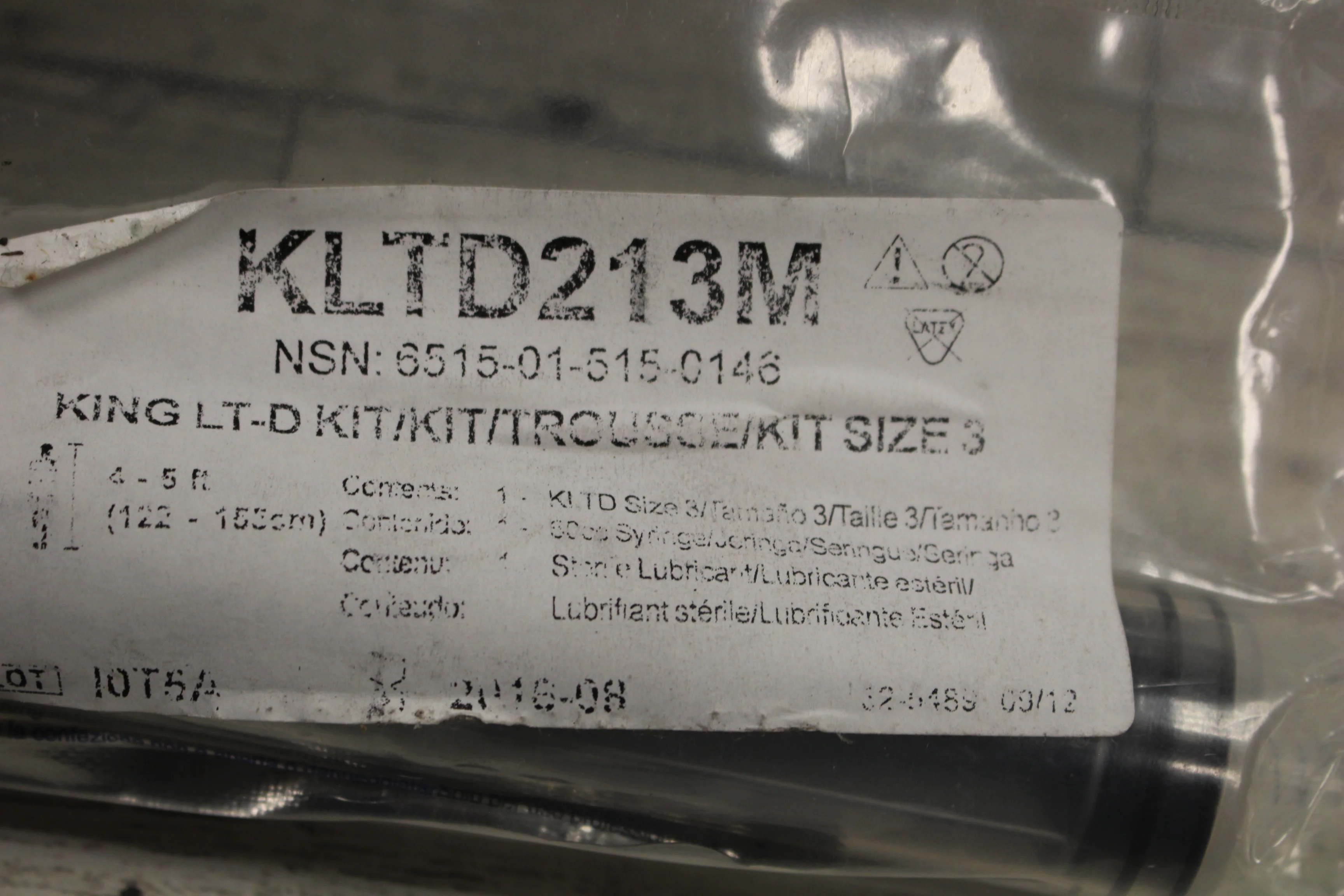 King Systems King LT-D Airway Kit - Size: 3 - 6515-01-515-0146 - New - Image 4
