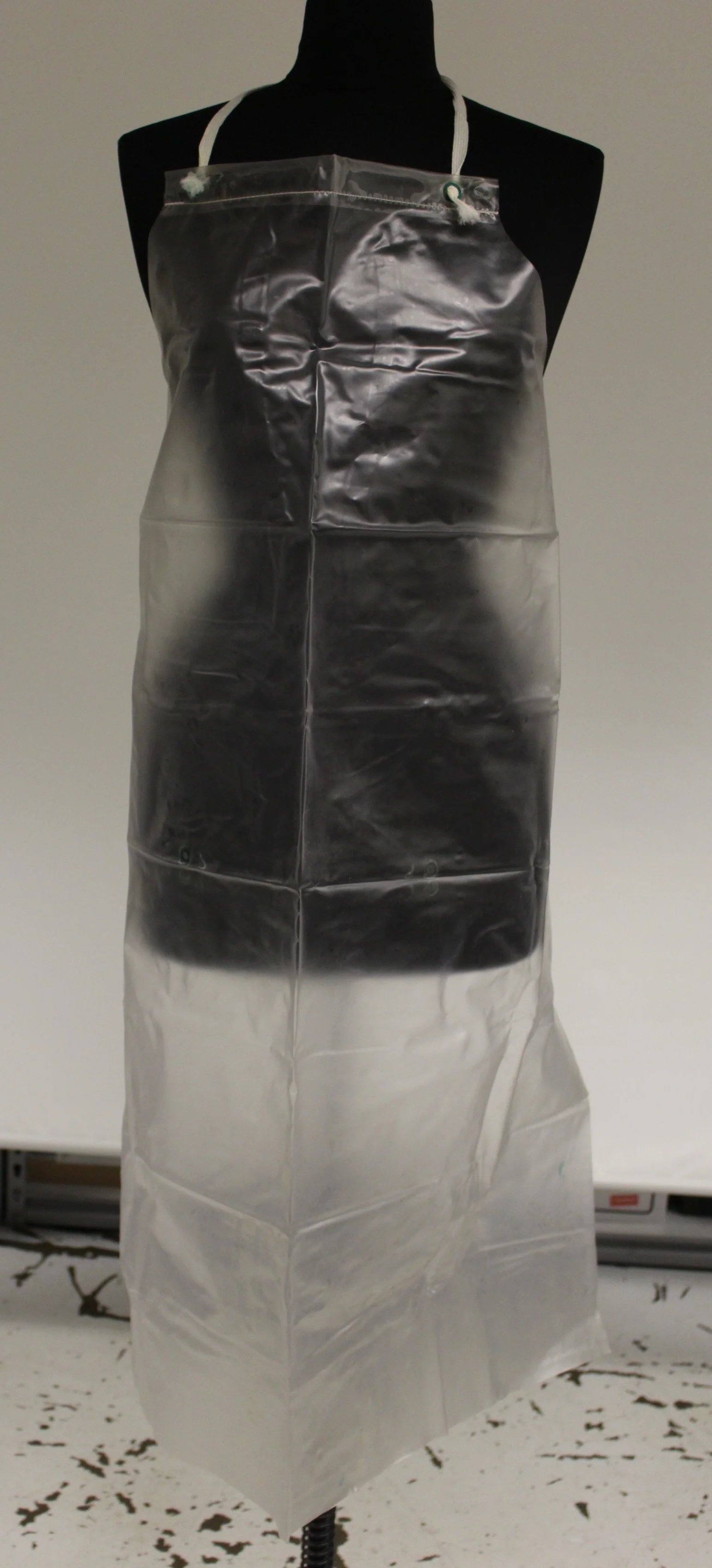 Kitchen Safe Food Handler's Apron - Vinyl / Plastic - 34" x 42" - New