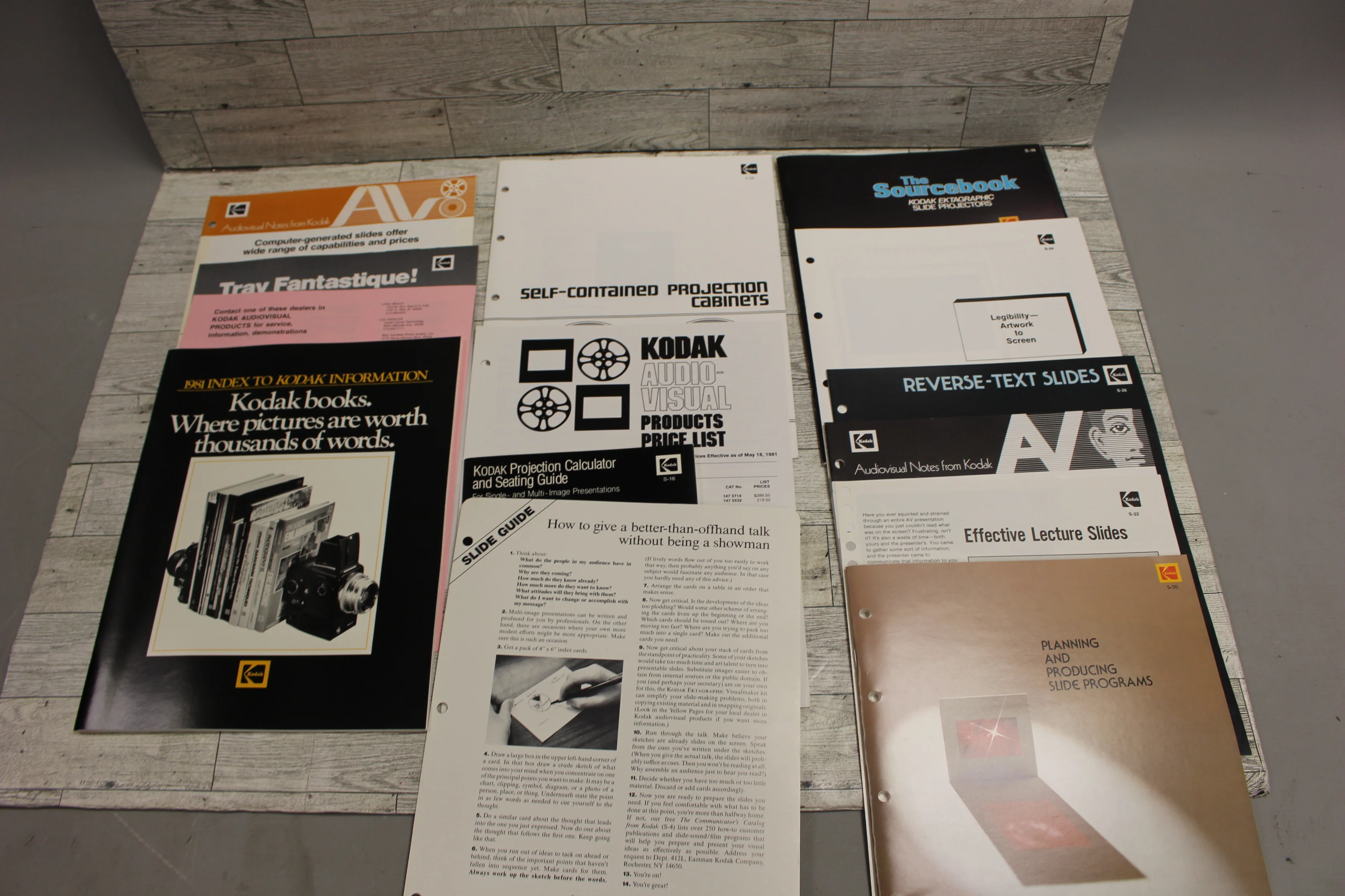 Kodak S-100 Producing Production Packet/Box Set - Used - Image 6