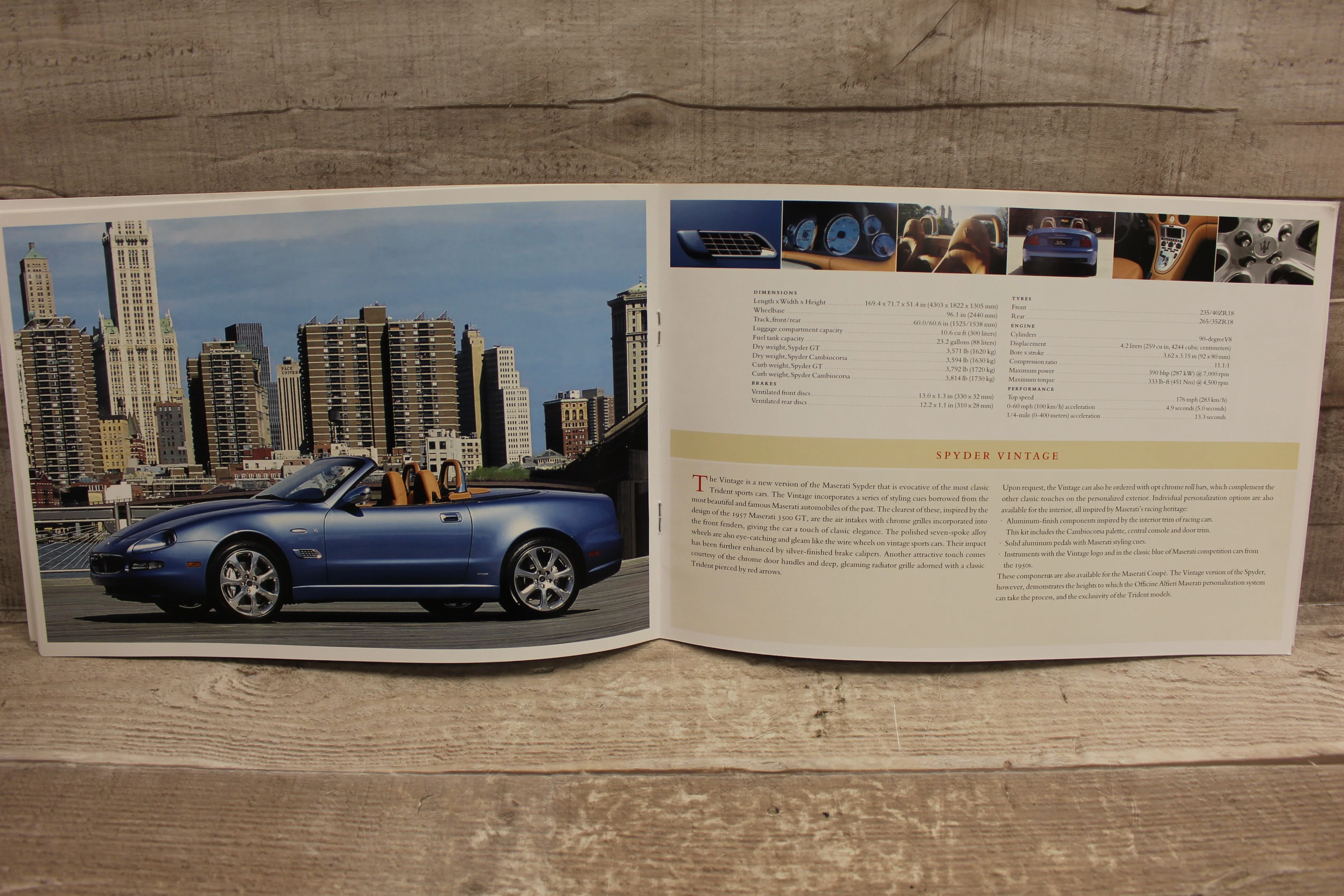 La Maserati 2003 Brochure Catalog -Used - Image 2