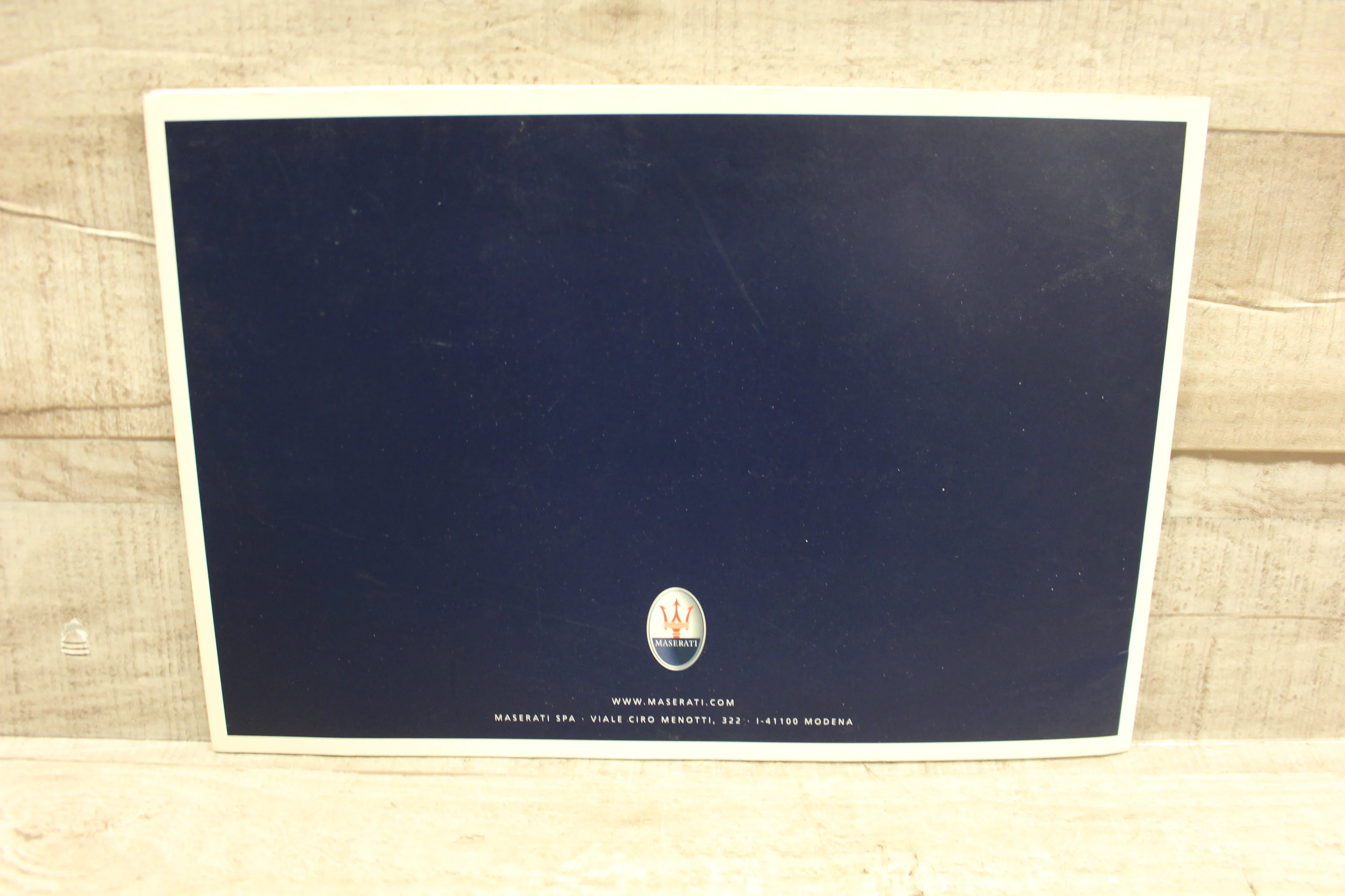 La Maserati 2003 Brochure Catalog -Used - Image 3