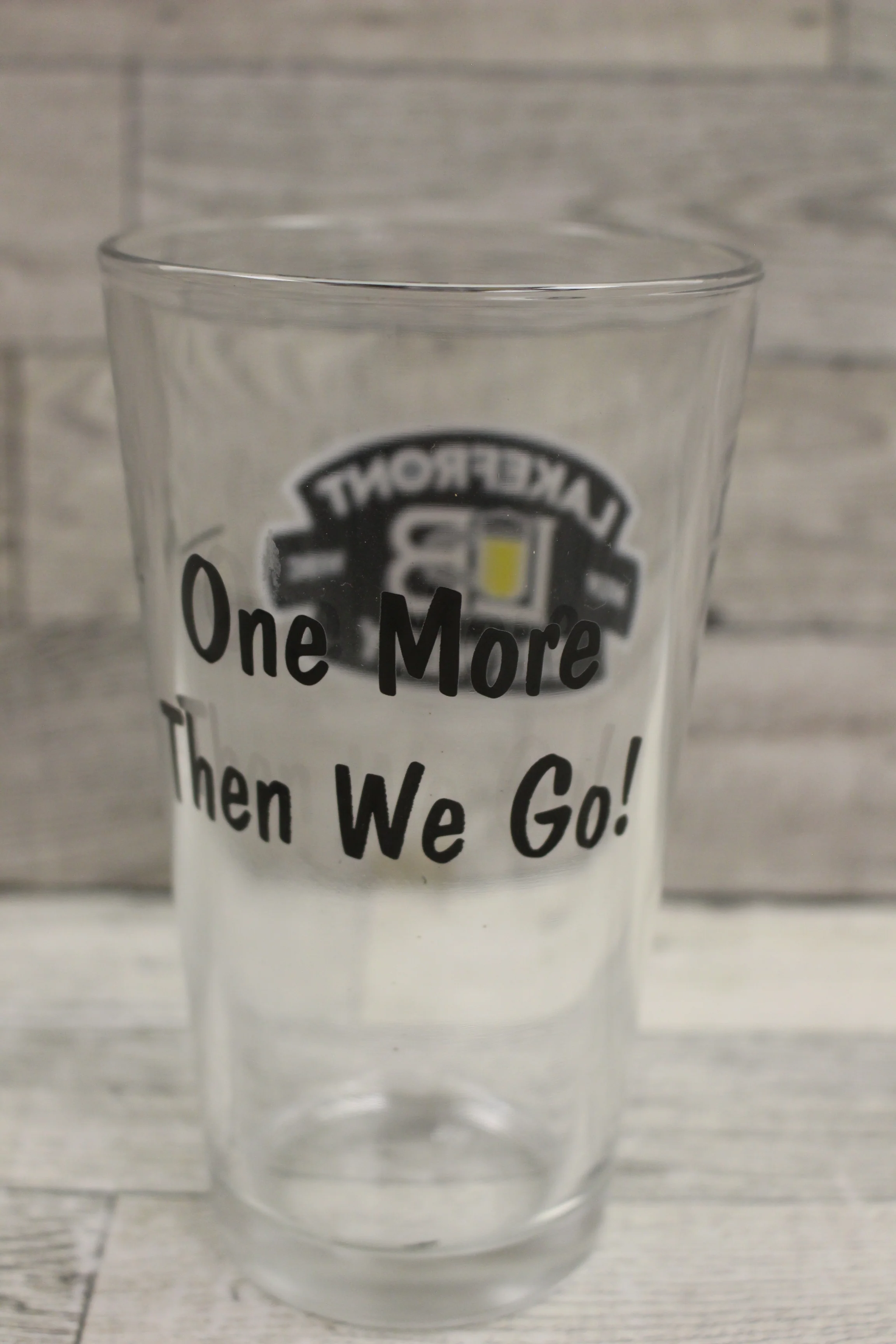 Lakefront Brewery Glass - One More Then We Go! - Milwaukee WI - Used - Image 3