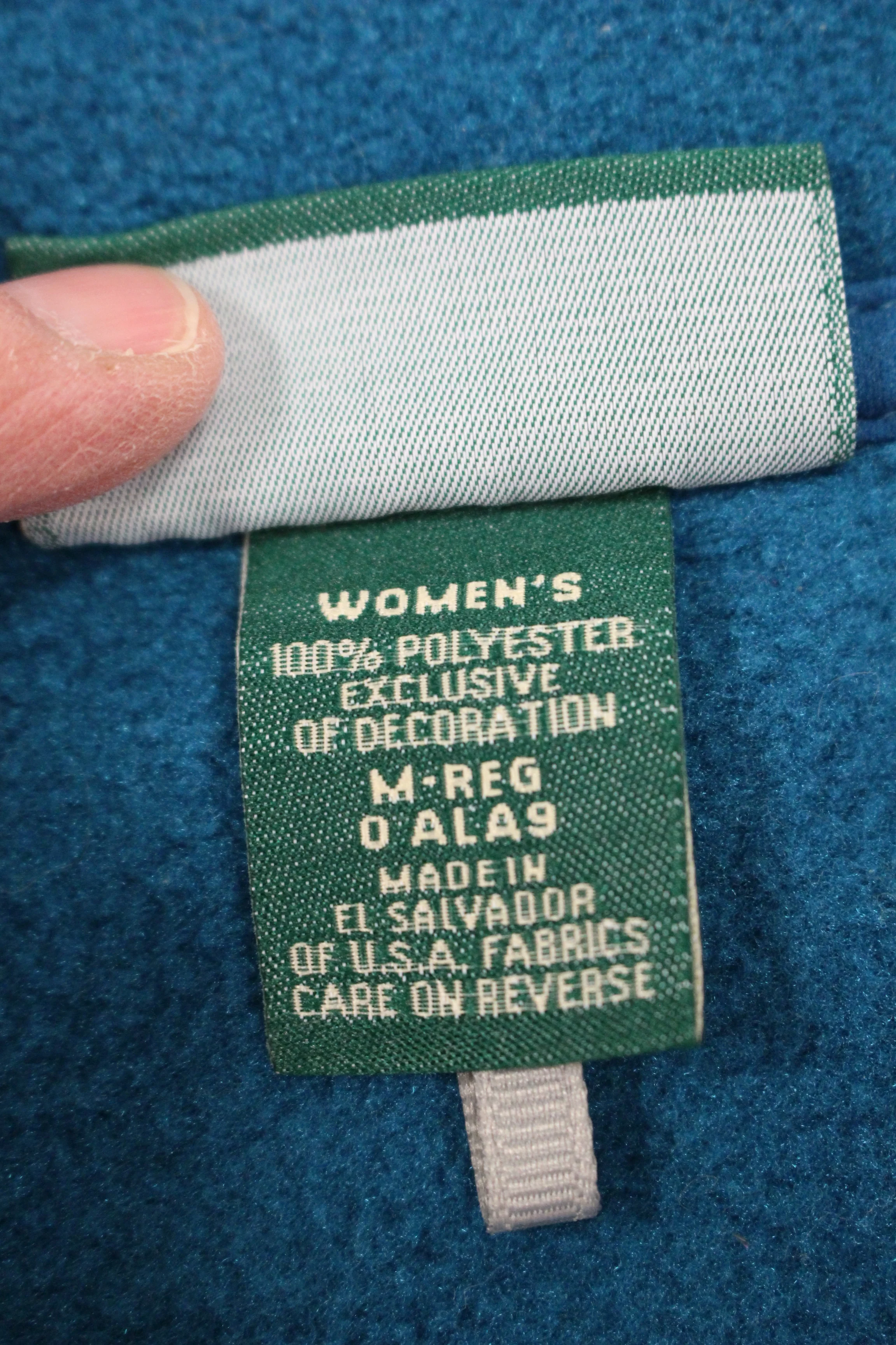 LL Bean Women's Polartec Vest - Med Reg - Blue - Used - Image 2