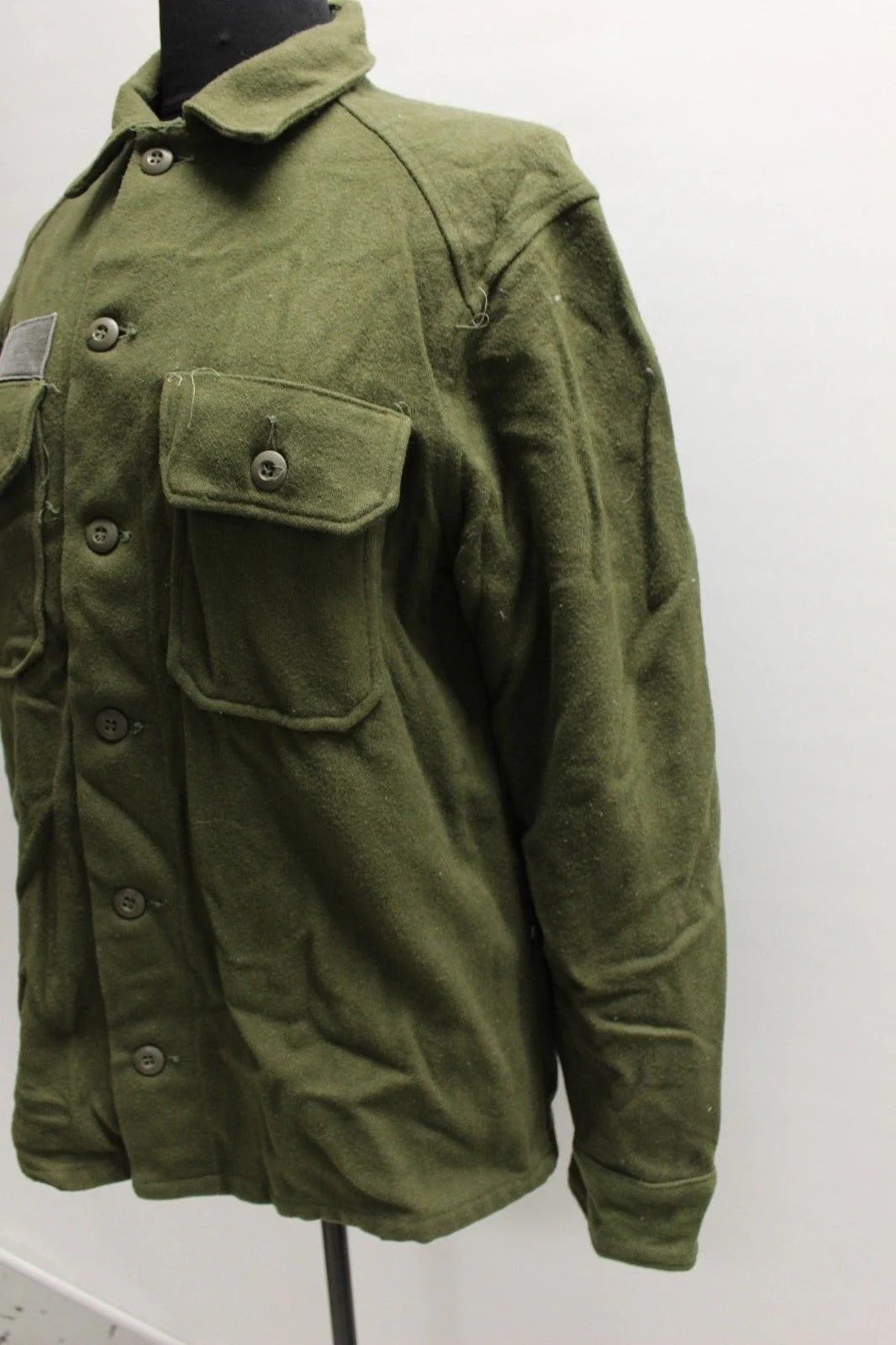 M-1951 Cold Weather Wool Nylon Field Shirts - Small & Medium - Used - Image 2