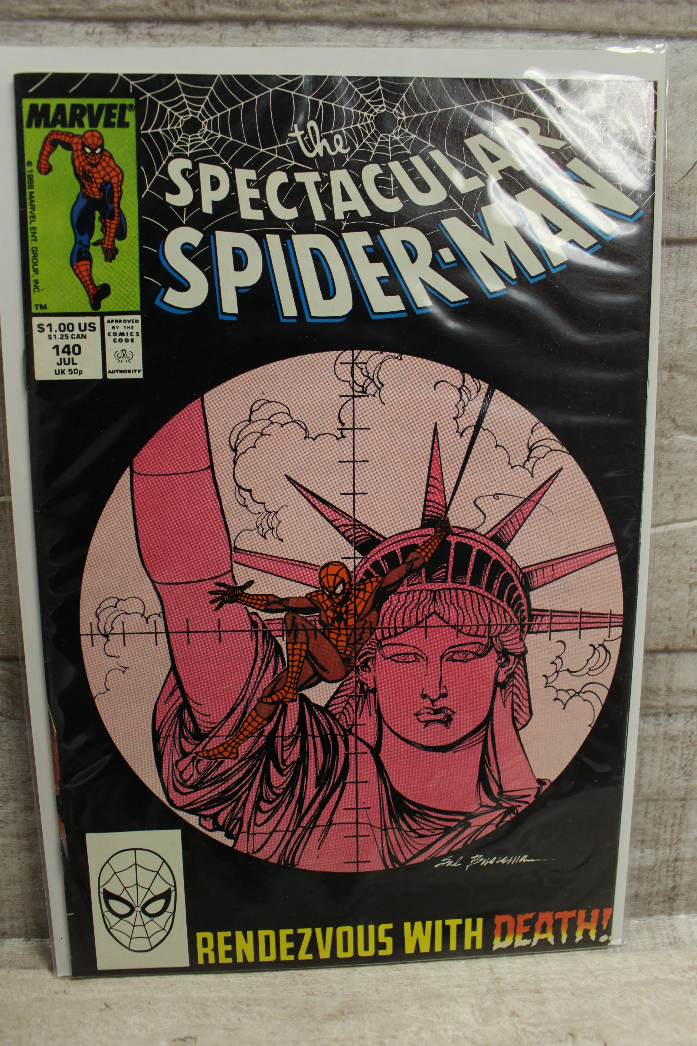 Marvel Comics The Spectacular Spider-Man #140 Comic Book -Used