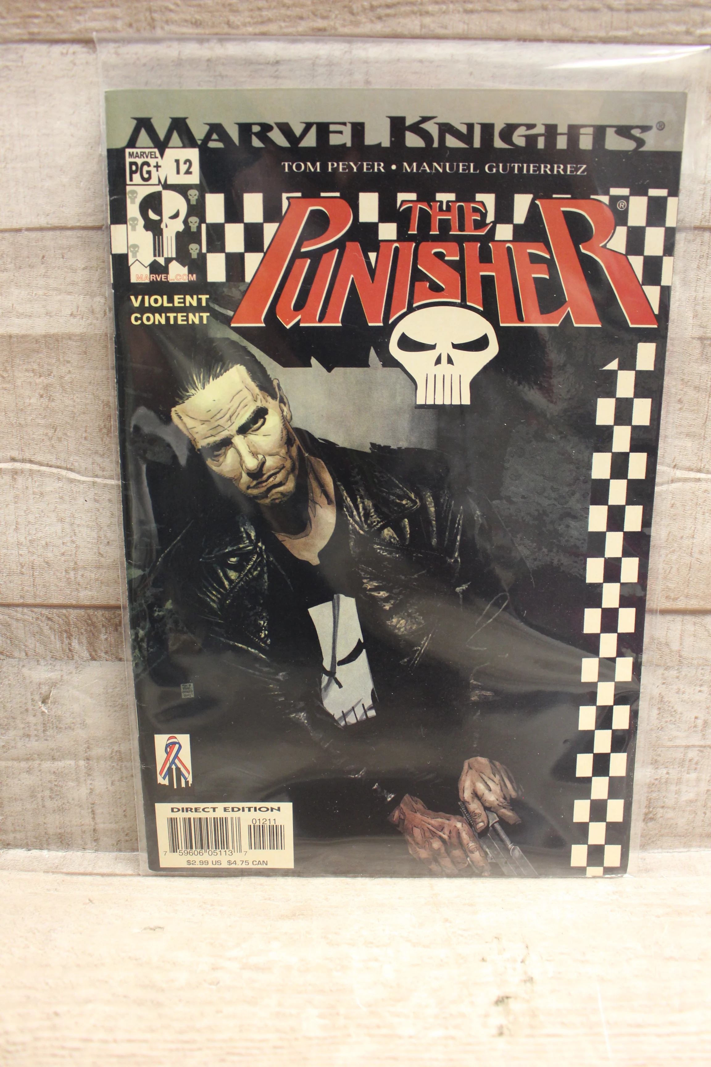 Marvel Knights Punisher #12 2002 Comic Book -Used